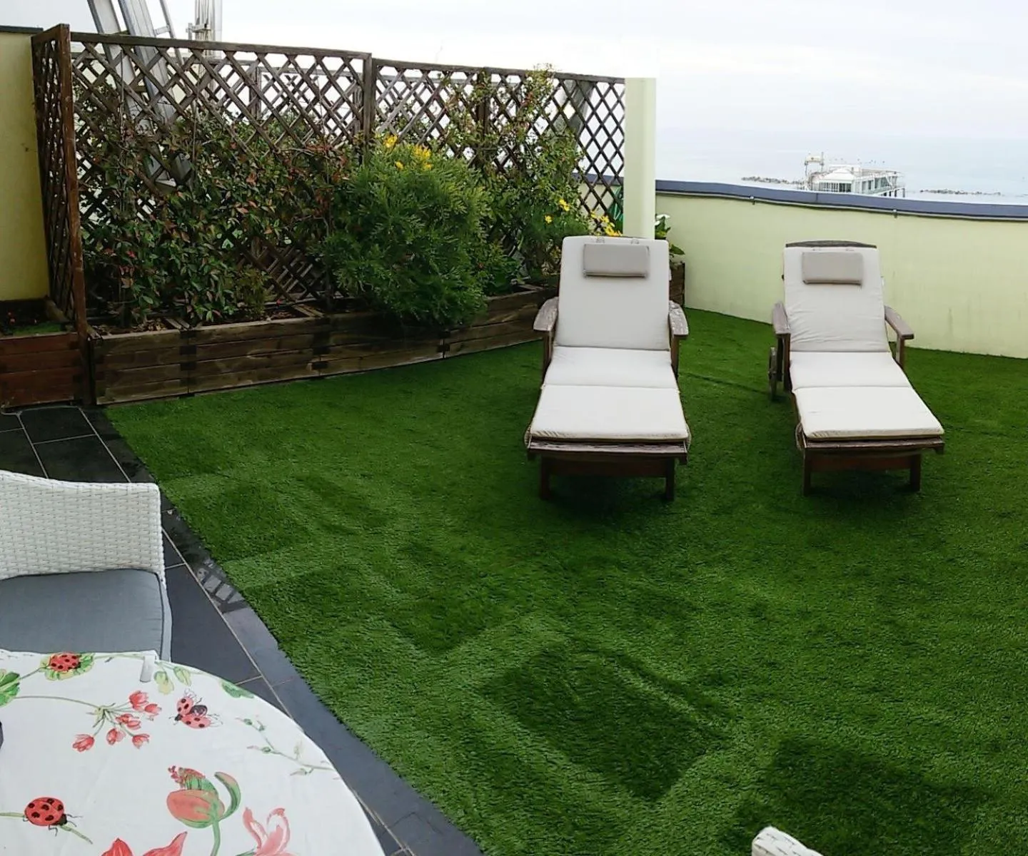 Seating area in Hotel Cavalluccio Marino