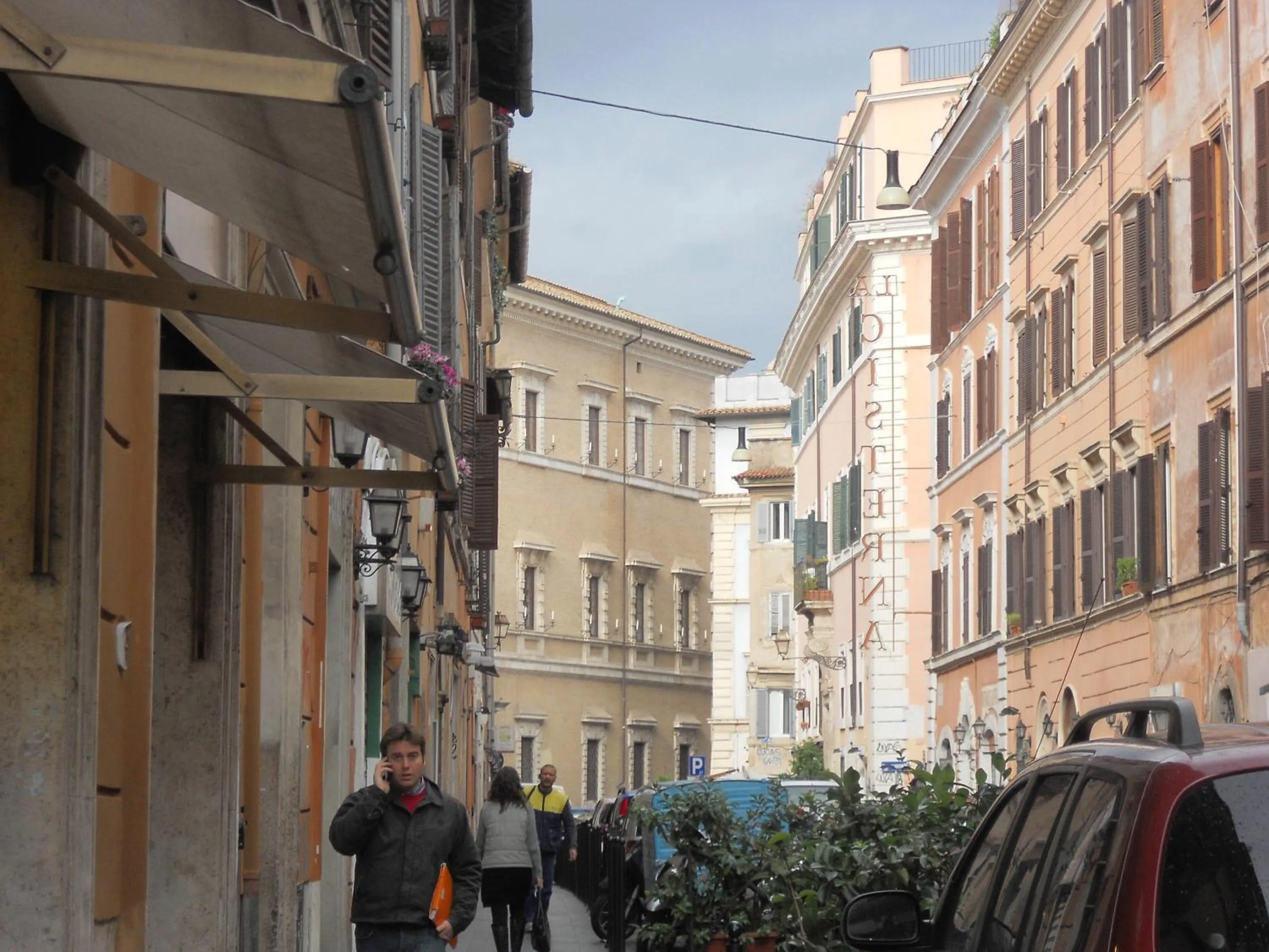 Area and facilities in Hotel Trastevere