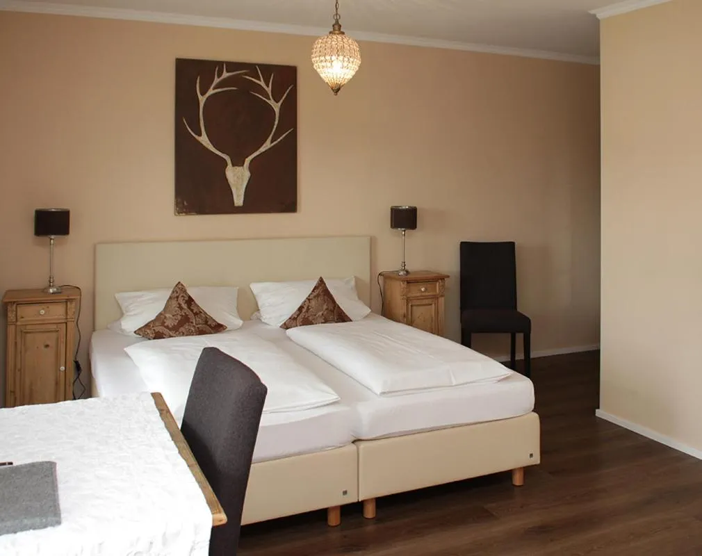 Photo of the whole room, Bed in Hotel zur Sonne