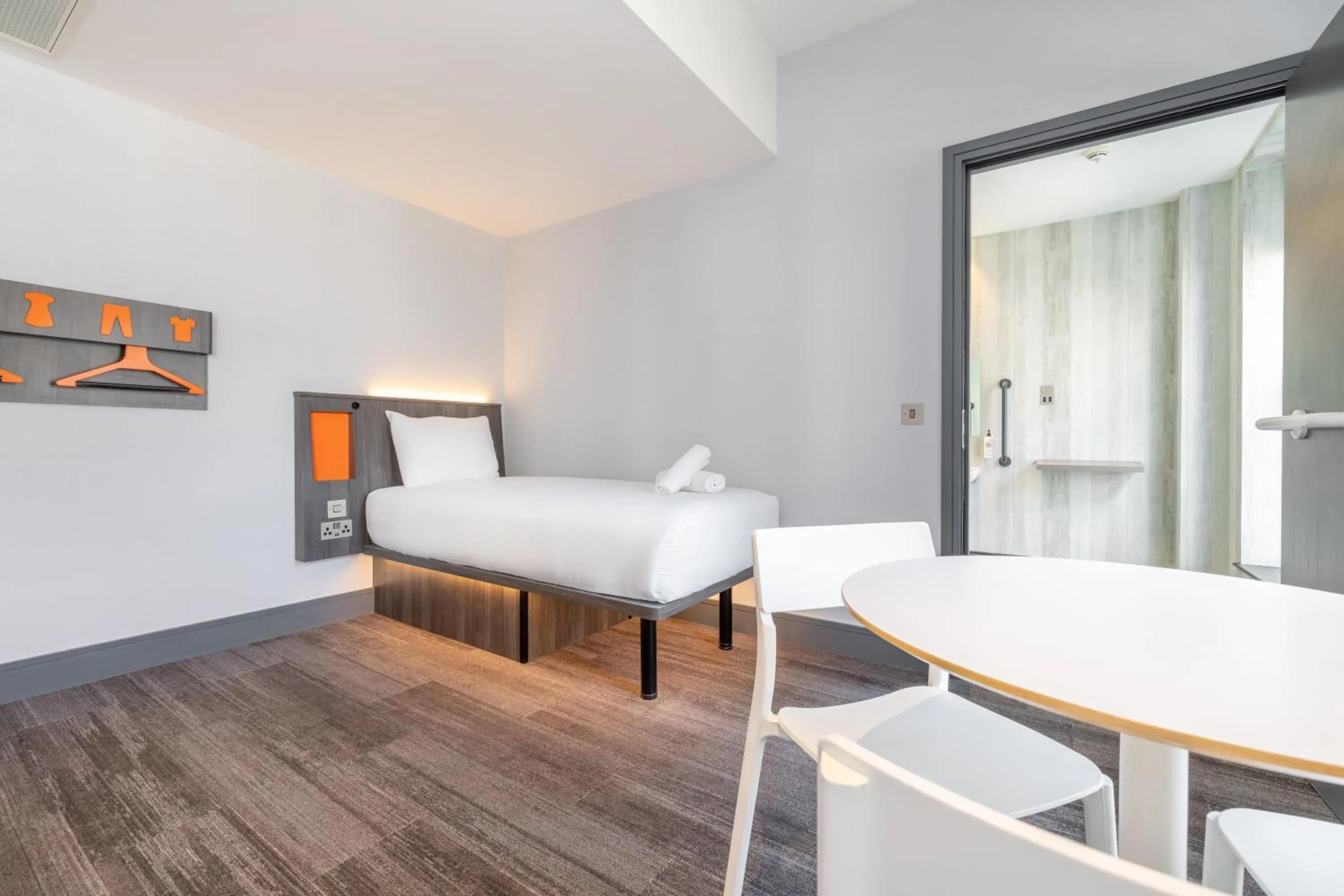 Bed in easyHotel Belfast