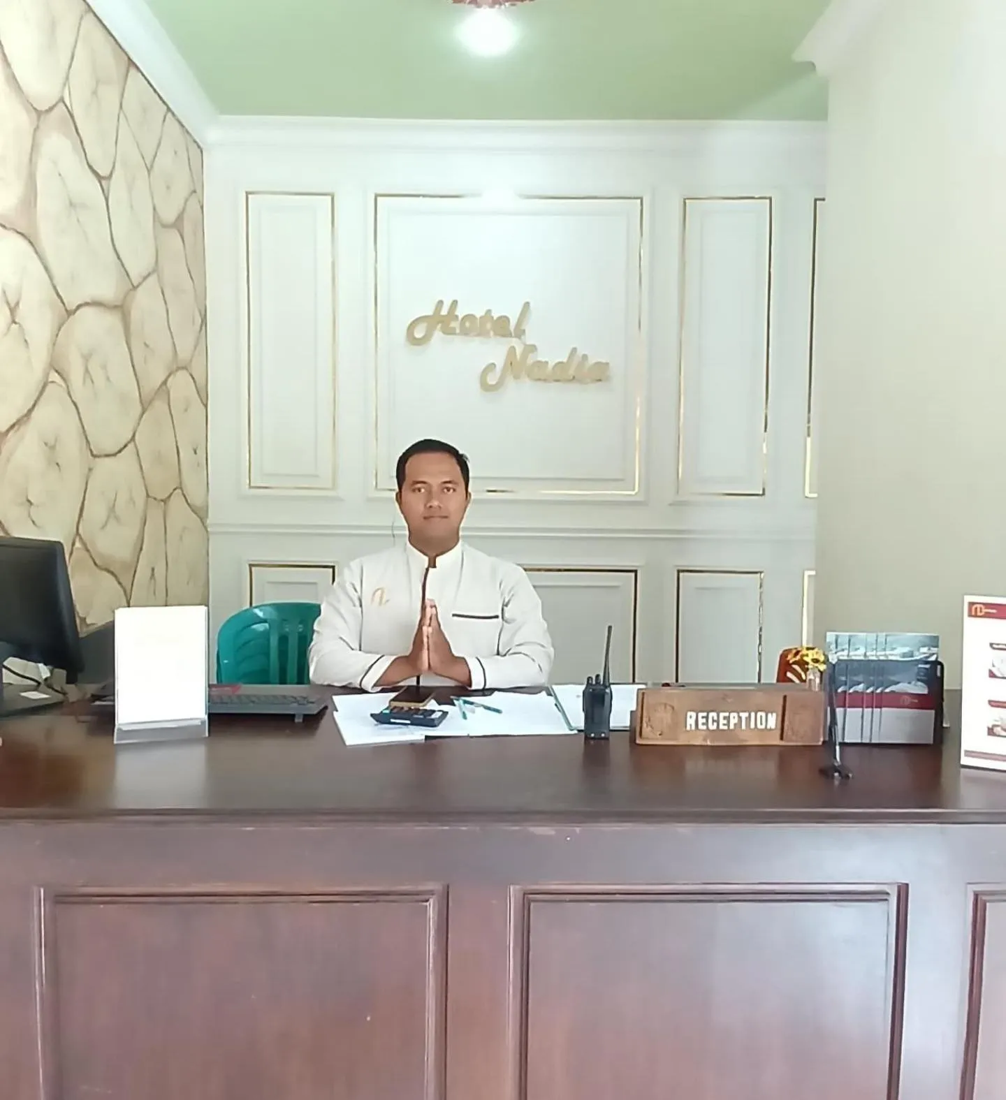 Lobby or reception in Hotel Nadia Bromo