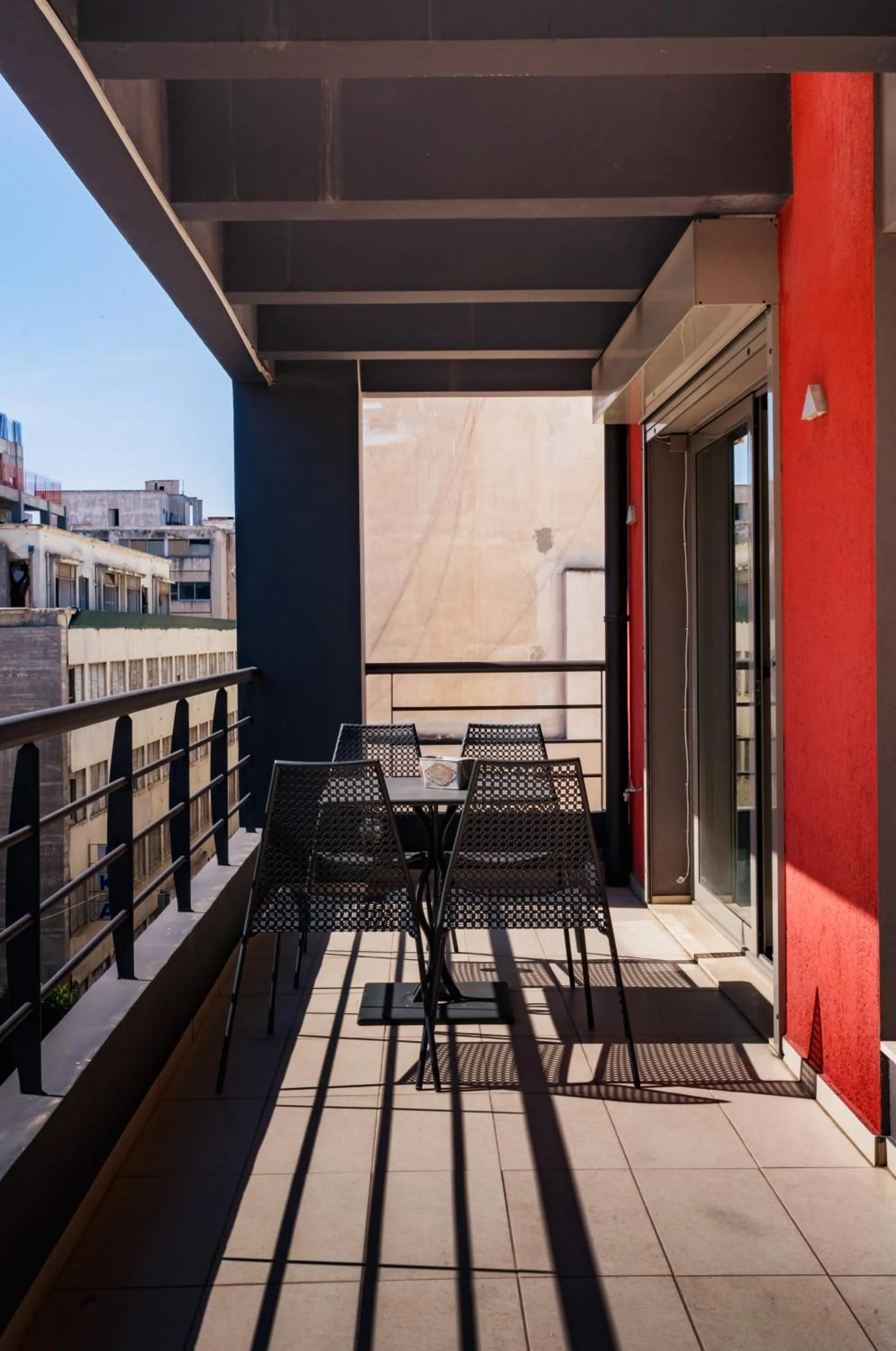 Balcony/Terrace in Athenian Central Apartments