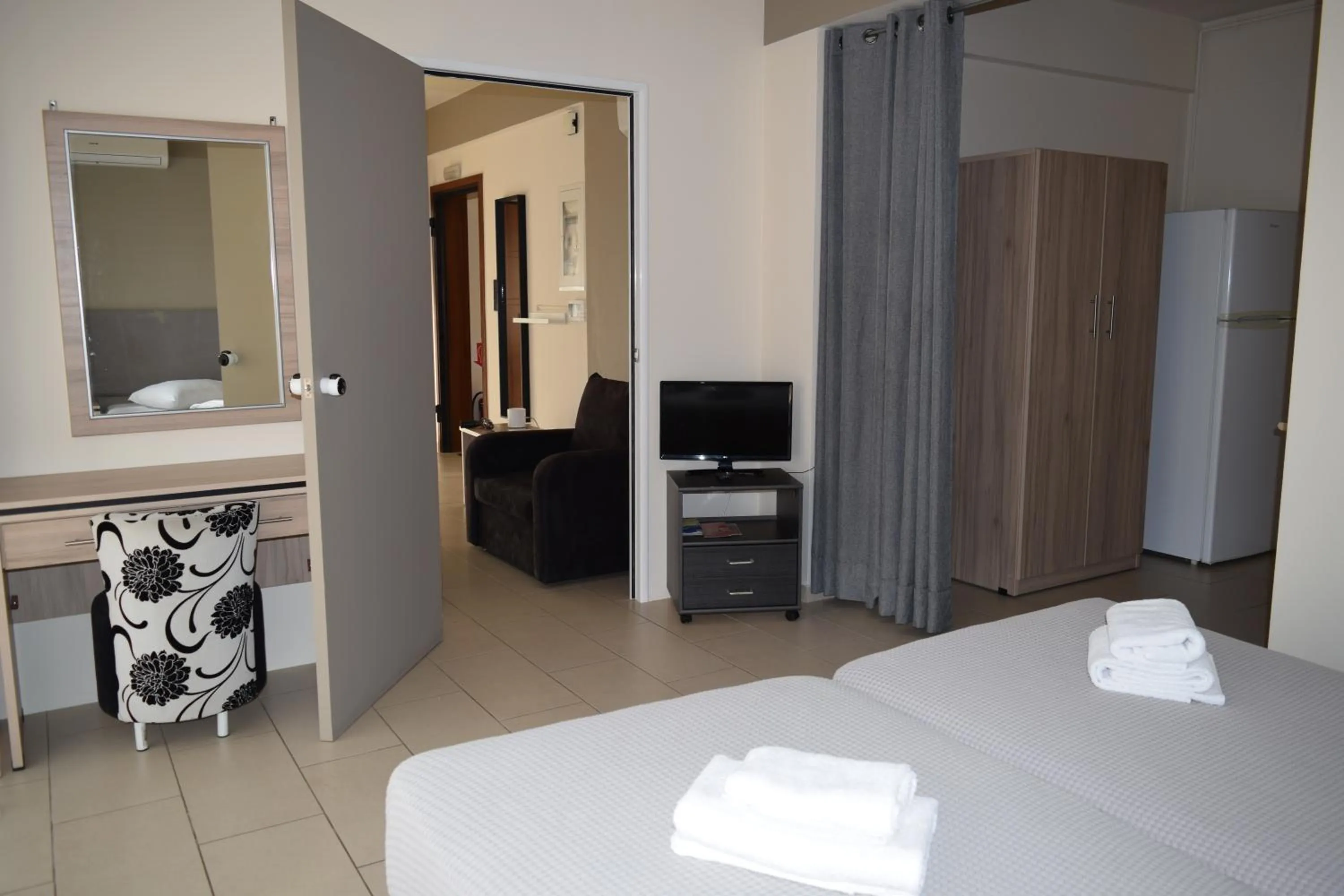 Bedroom in Athenian Central Apartments