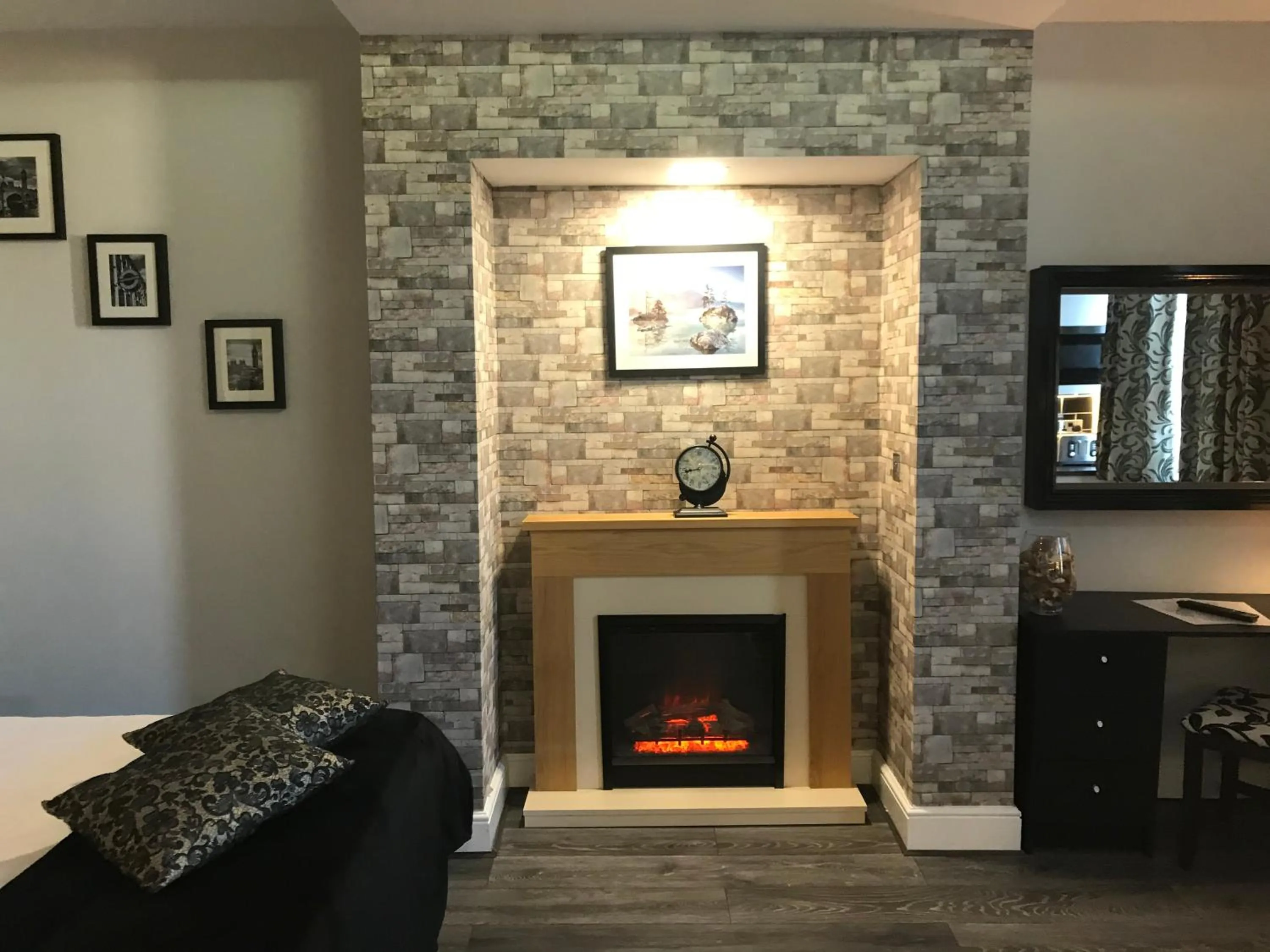 Seating area in W6 Hotel