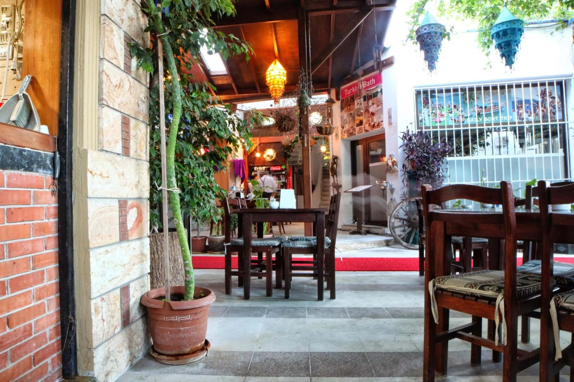 Dining area in Sevin Hotel Pension