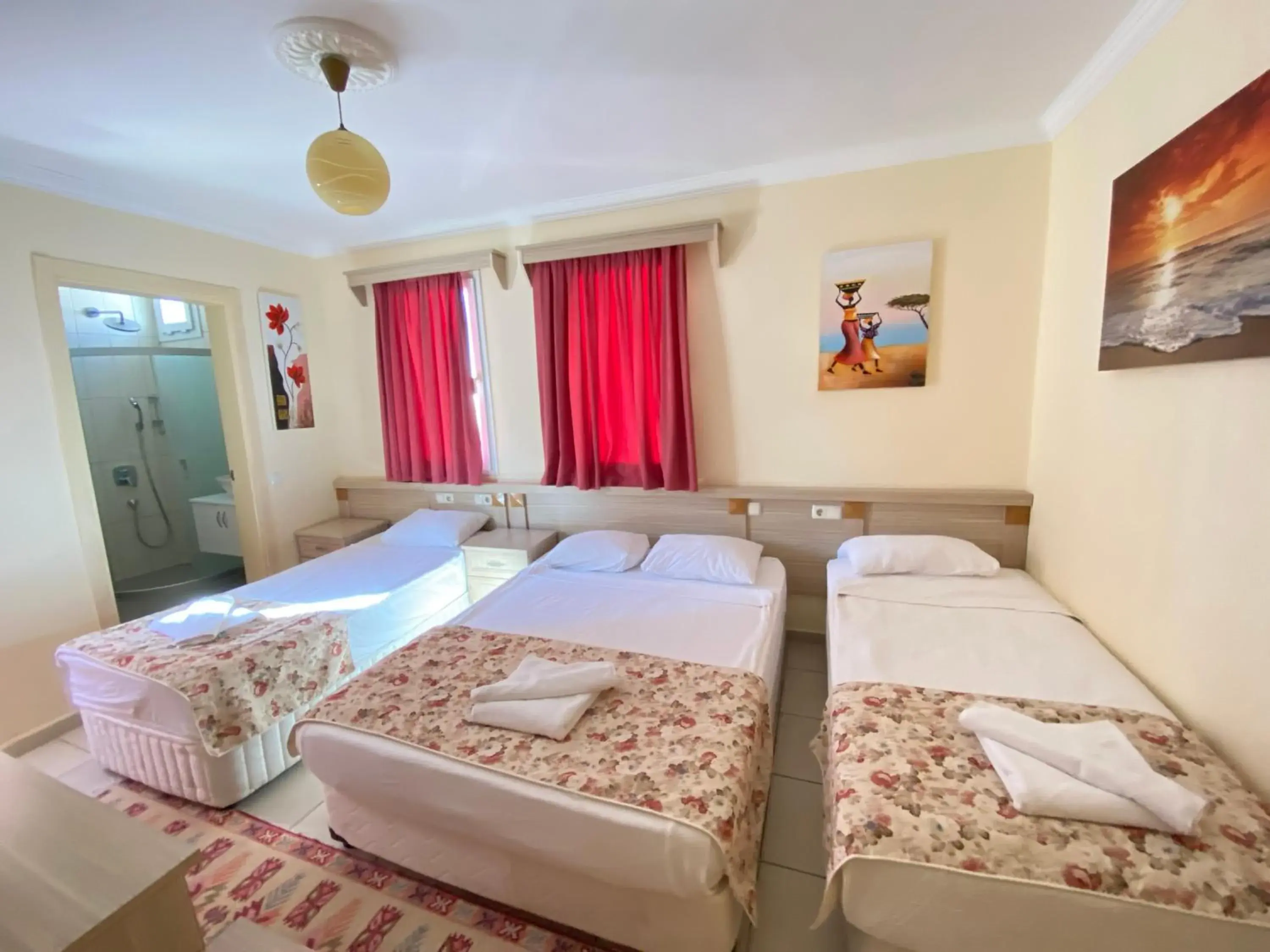 Deluxe Quadruple Room in Sevin Hotel Pension Deluxe Quadruple Room in Sevin Hotel Pension