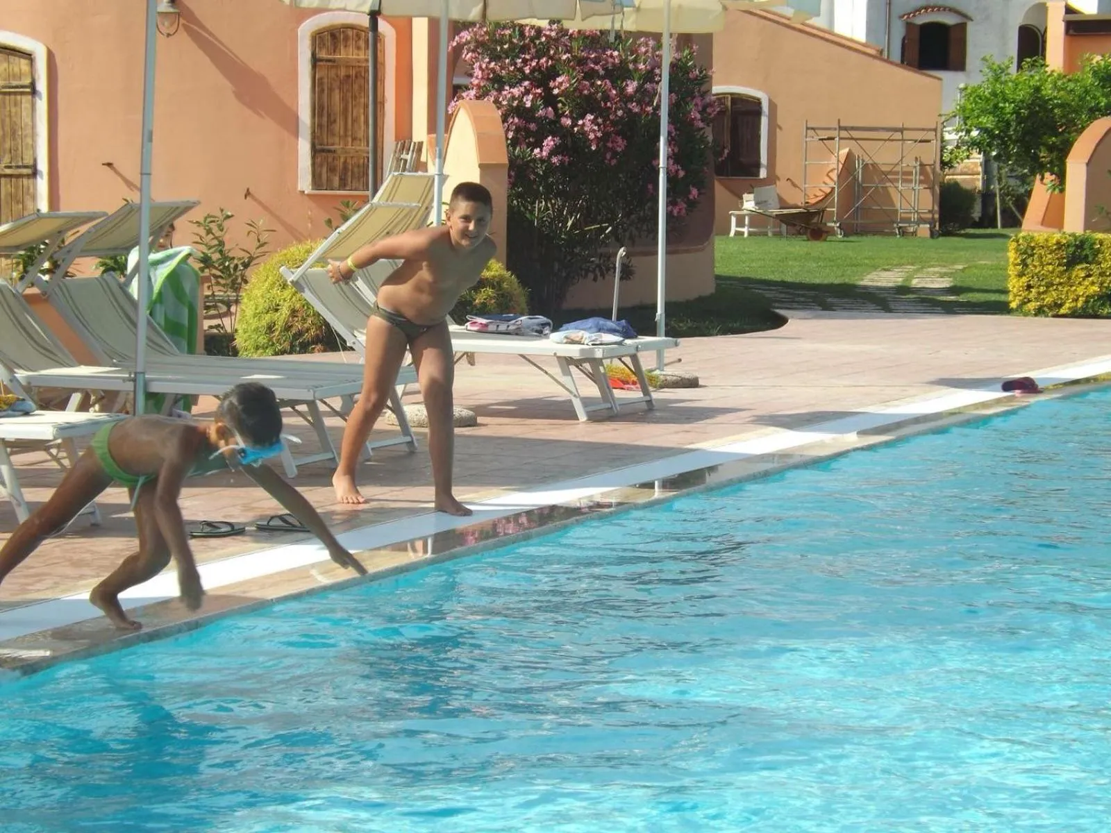 Swimming pool in Hotel Ristorante Al Canto delle Sirene