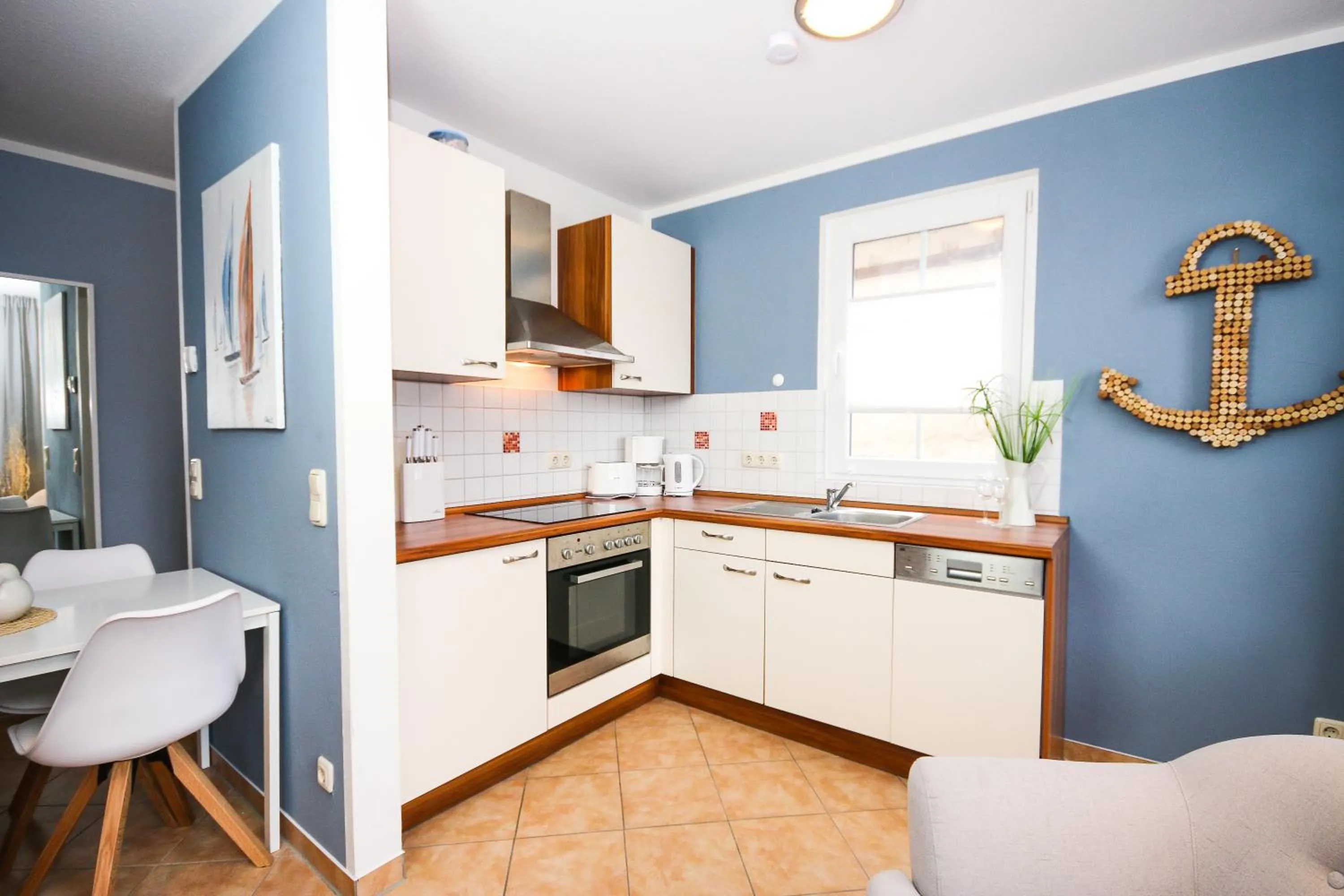 Kitchen or kitchenette in Apartment in der Alexandrinenstrasse