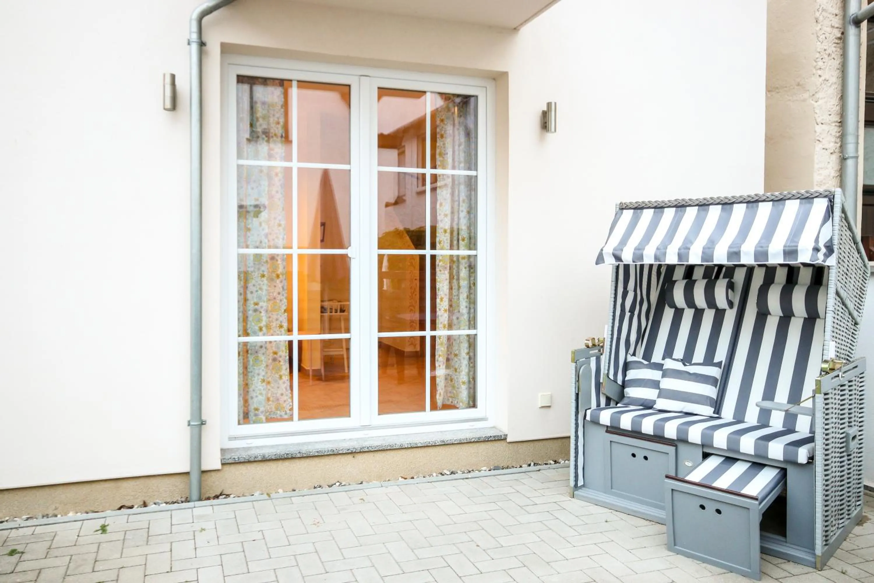 Patio in Apartment in der Alexandrinenstrasse