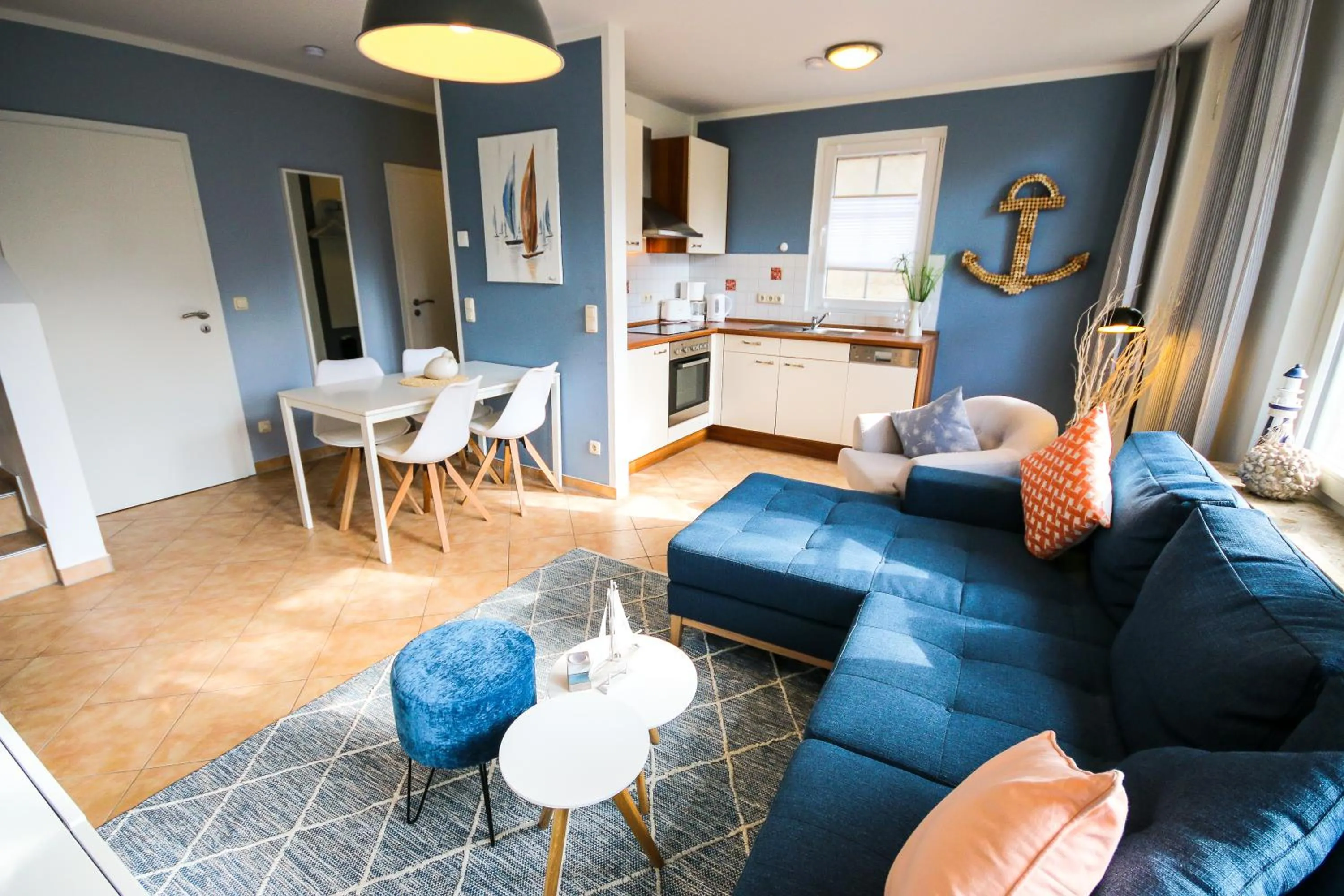 Living room in Apartment in der Alexandrinenstrasse