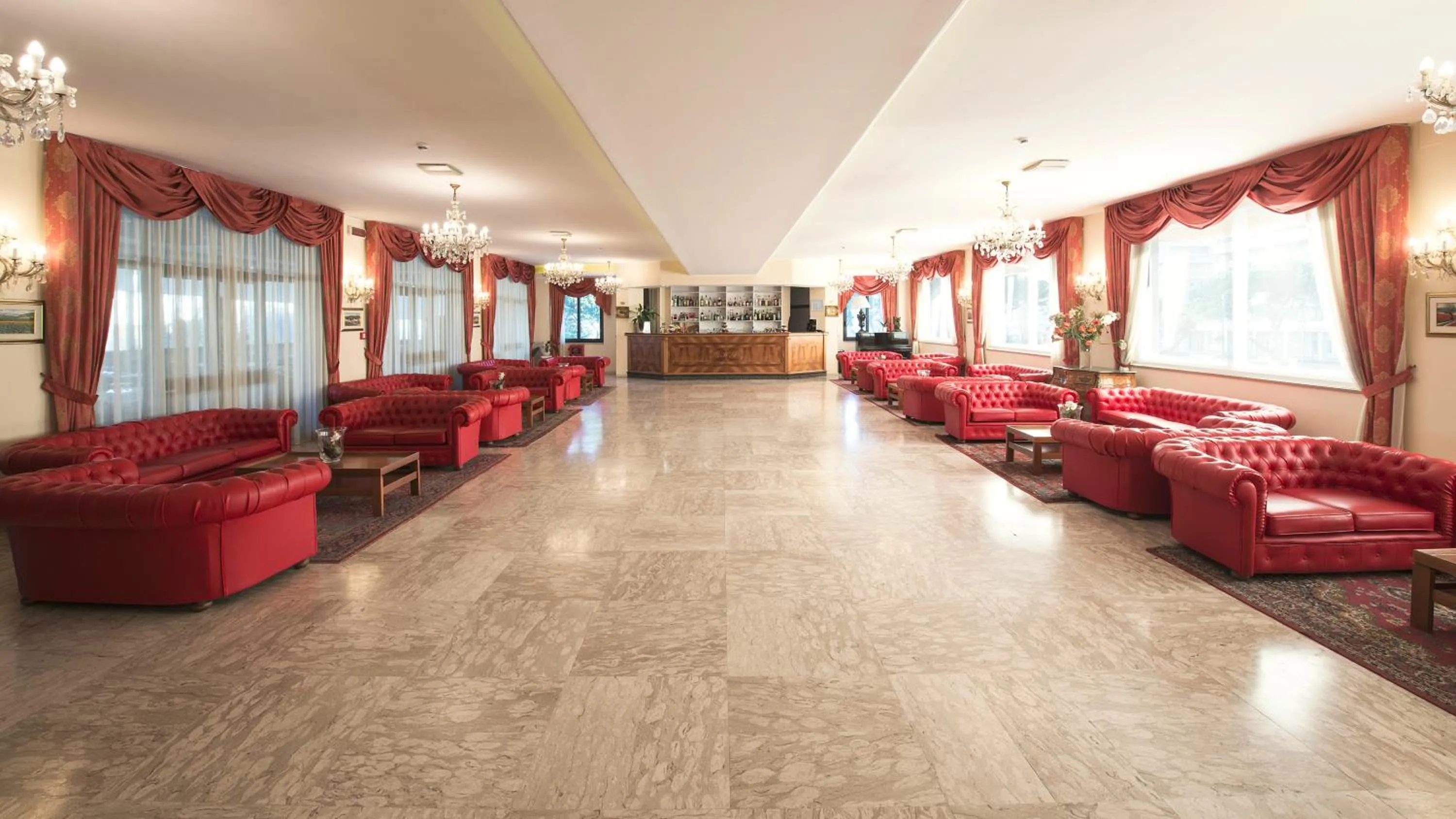 Lobby or reception in Grand Hotel Adriatico
