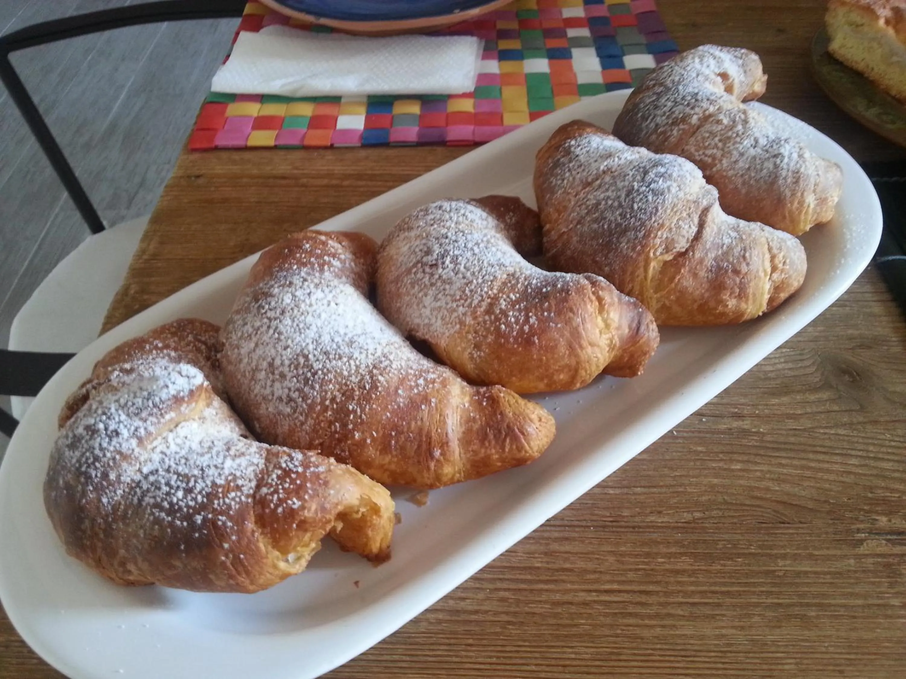 Italian breakfast in Chicchi Di Melograno