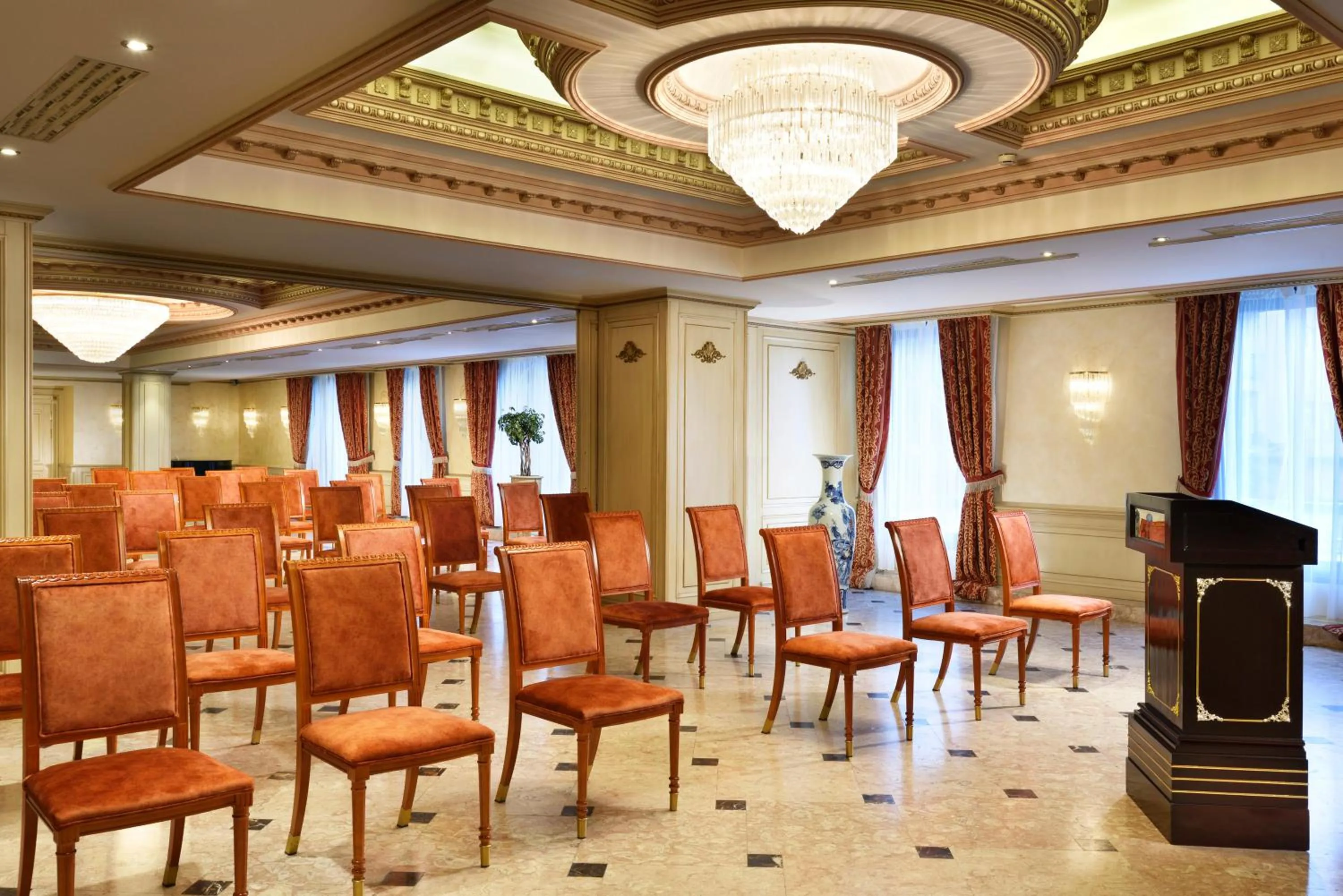 Meeting/conference room in Swiss Diamond Hotel Prishtina