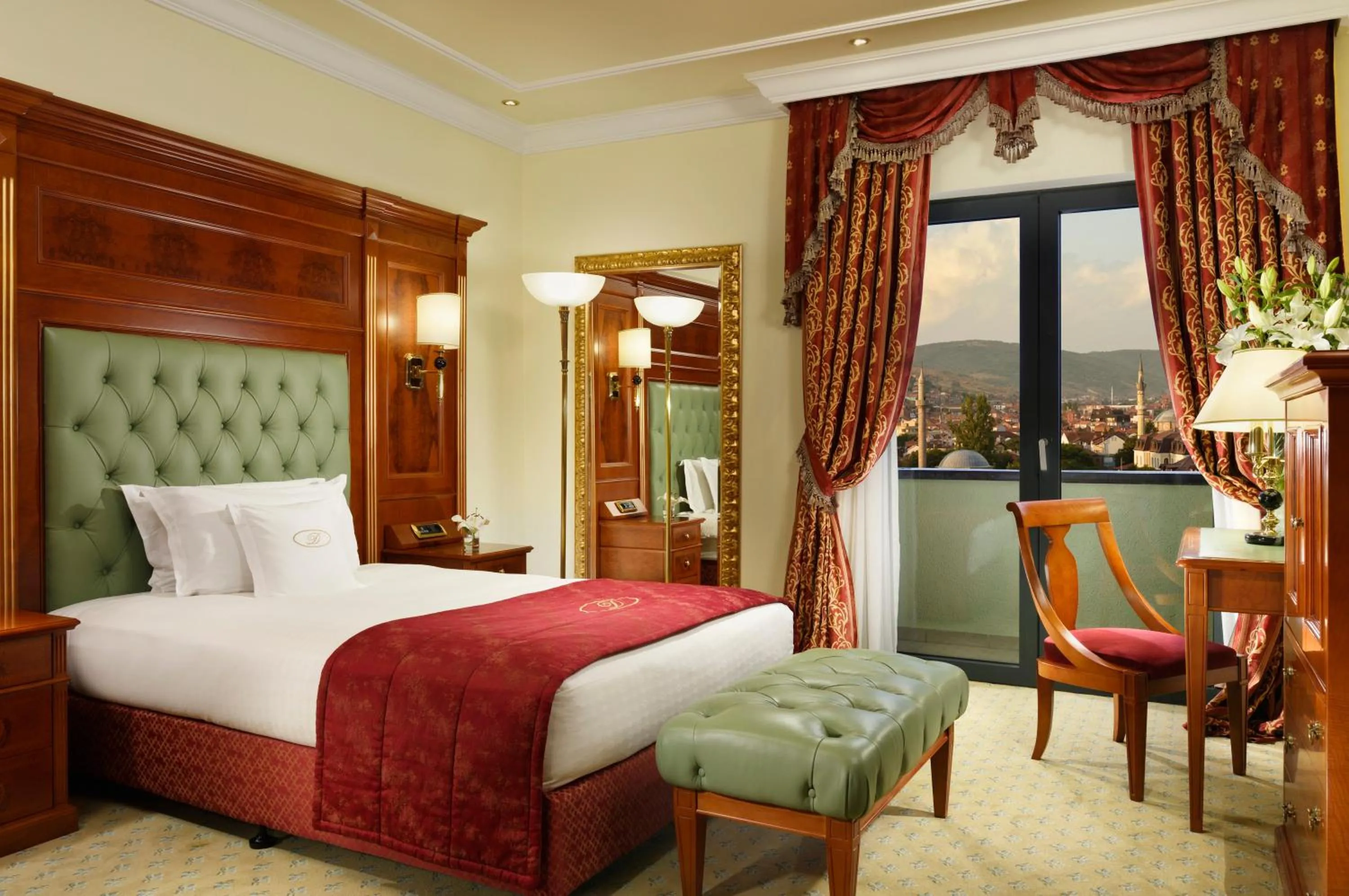 Photo of the whole room, Bed in Swiss Diamond Hotel Prishtina