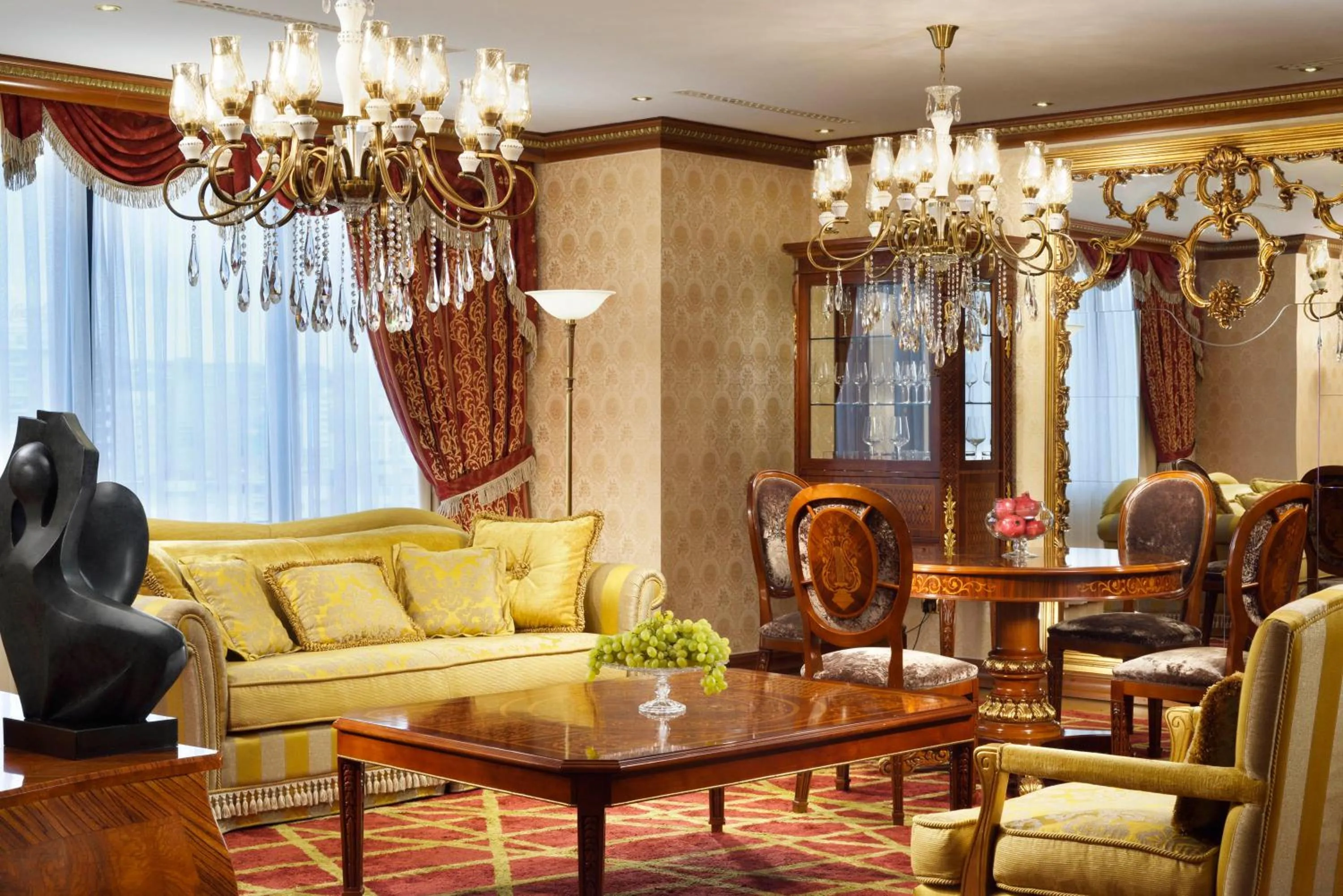 Living room in Swiss Diamond Hotel Prishtina