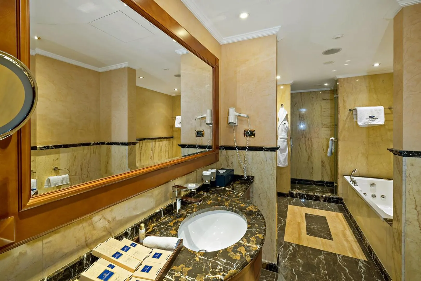 Bathroom in Swiss Diamond Hotel Prishtina