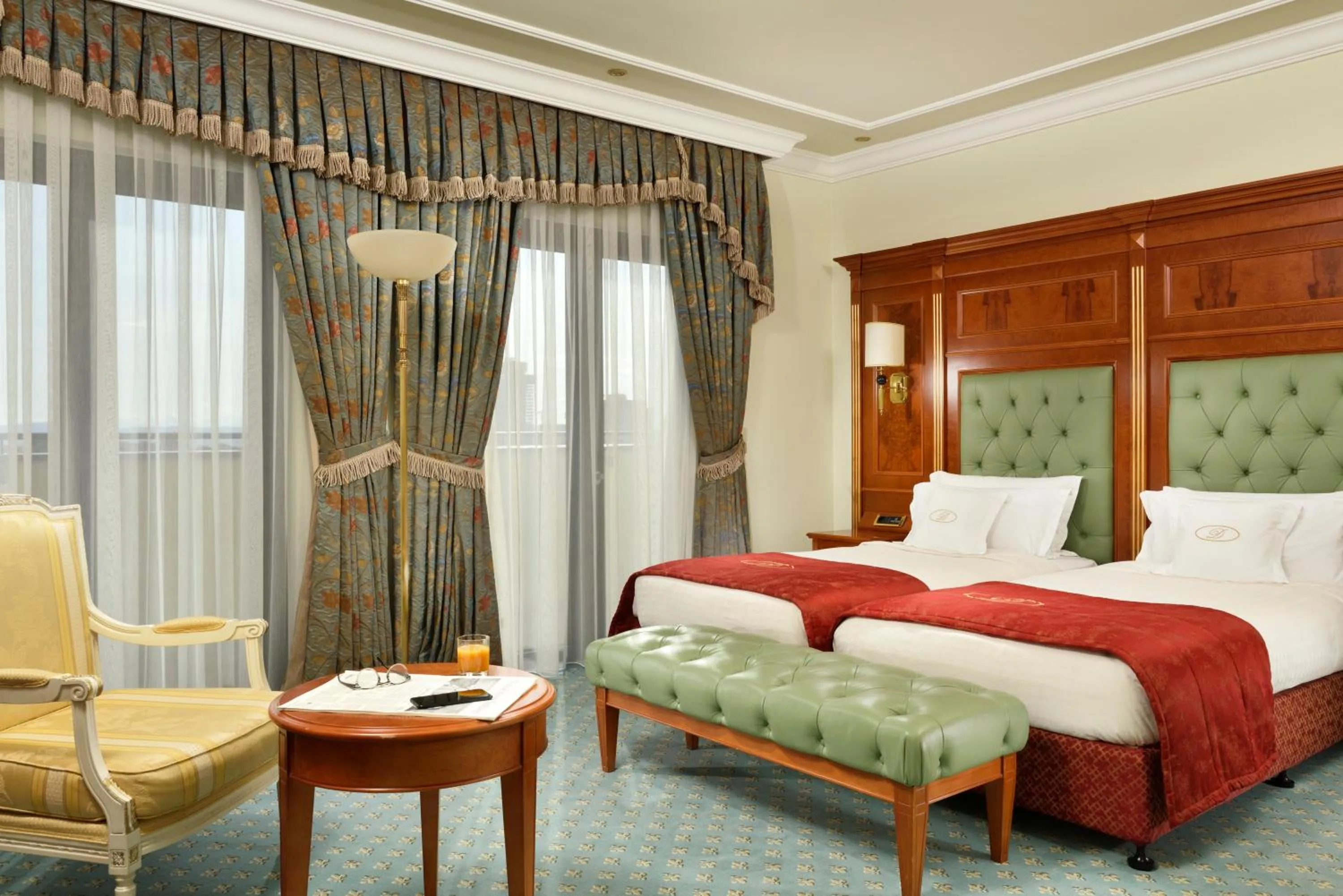 Bedroom, Bed in Swiss Diamond Hotel Prishtina