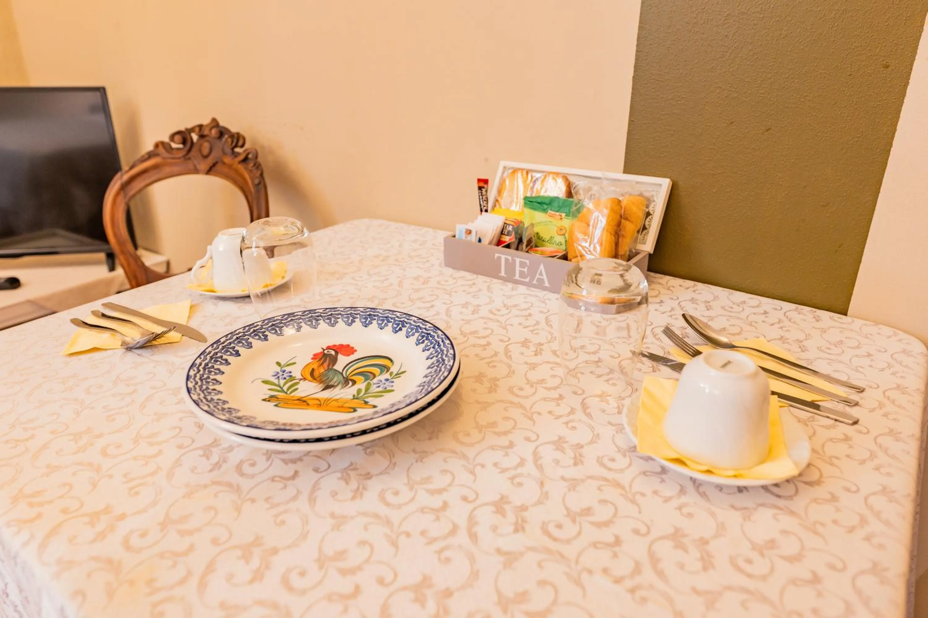 Food and drinks in Antico Palazzo