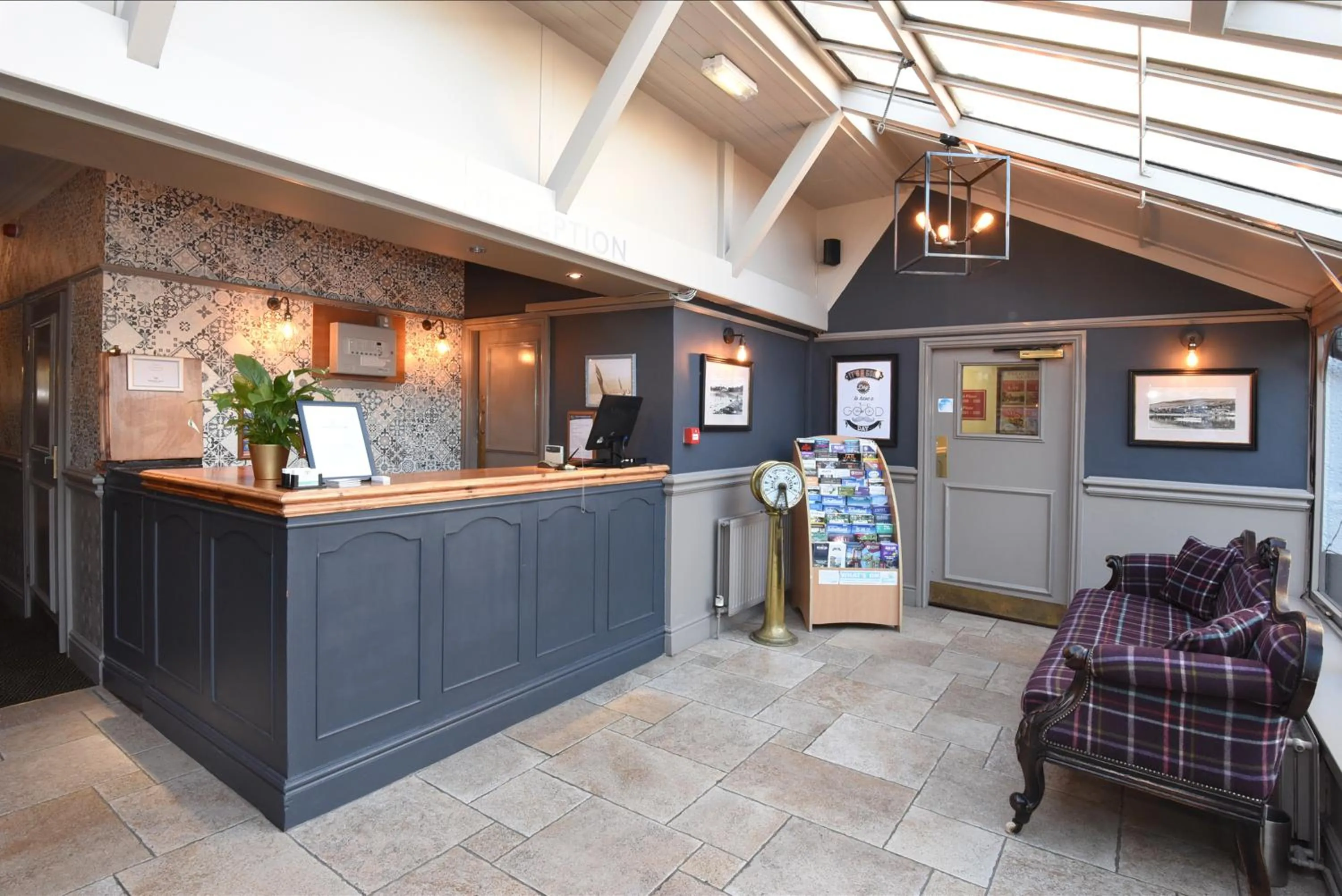 Lobby or reception in Ardencaple Hotel by Greene King Inns