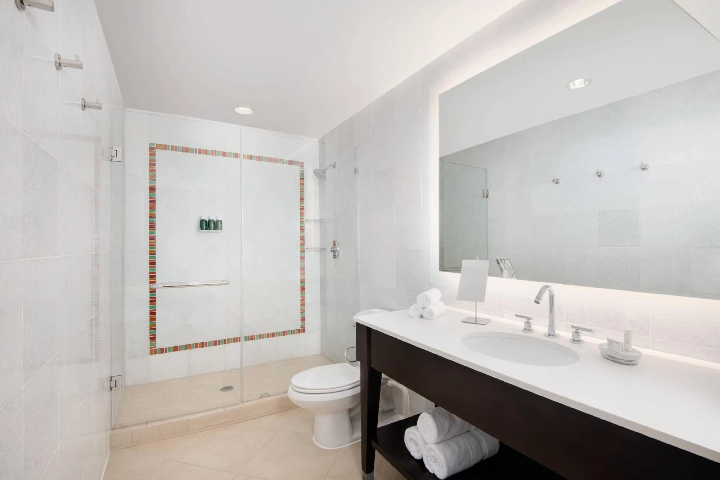 Bathroom in Courtyard by Marriott Atlanta Downtown