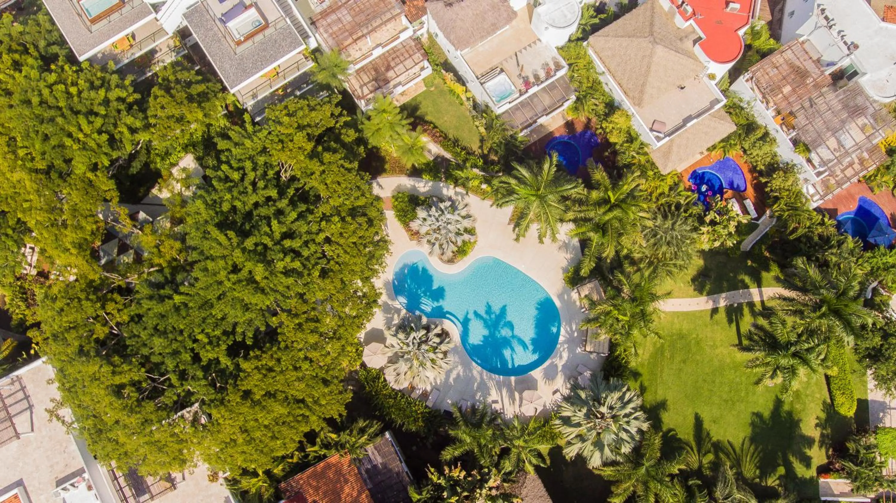 Swimming pool in Kovay Gardens
