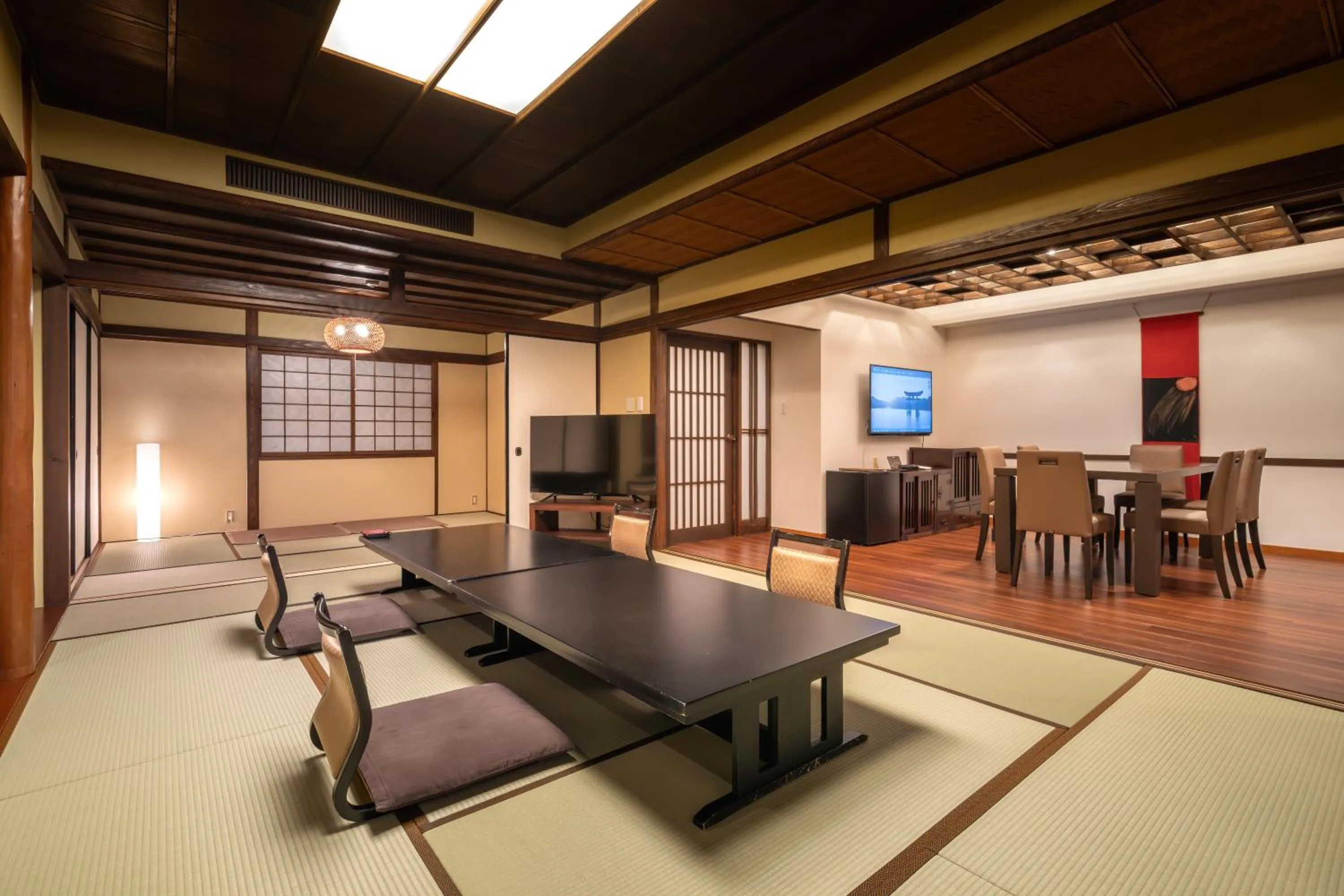 Photo of the whole room in Kinsuikan