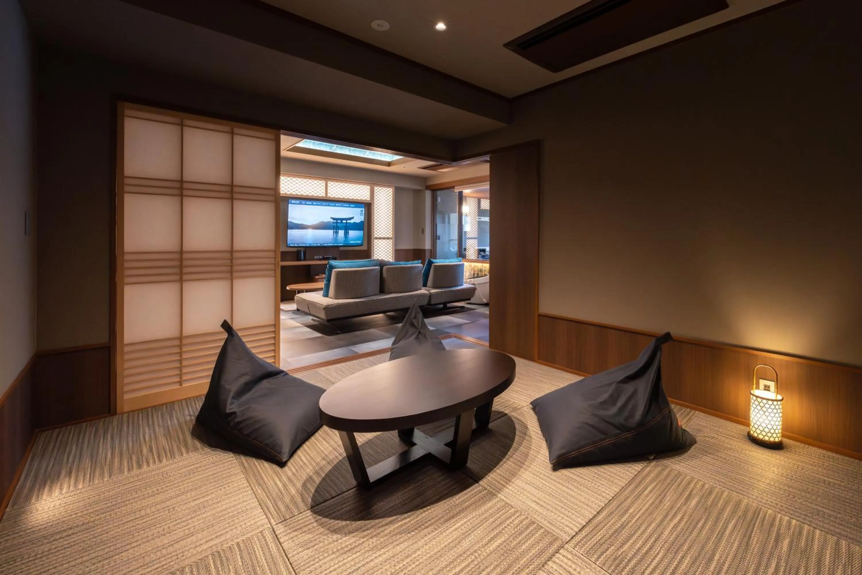 Photo of the whole room in Kinsuikan