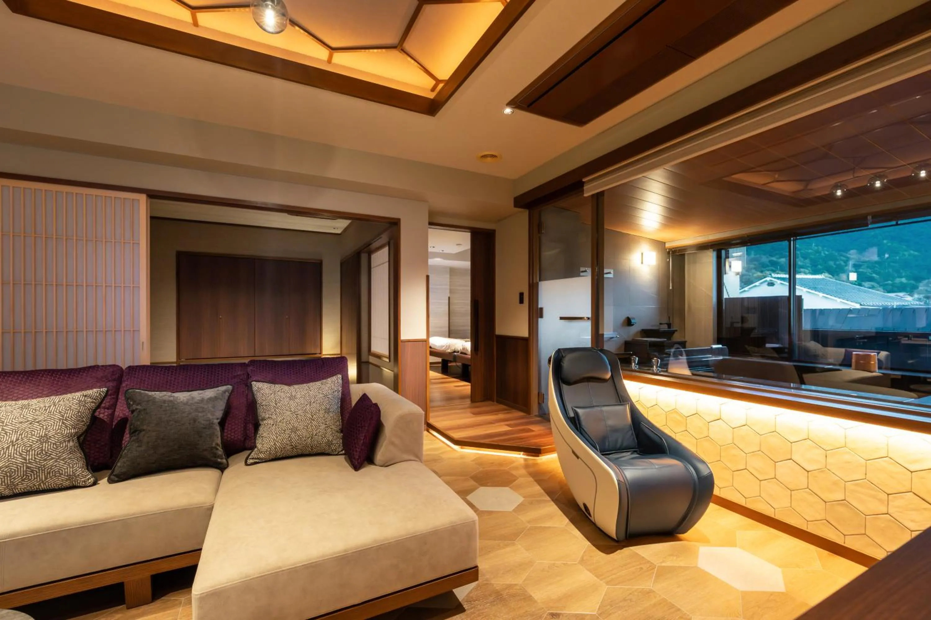 Photo of the whole room in Kinsuikan