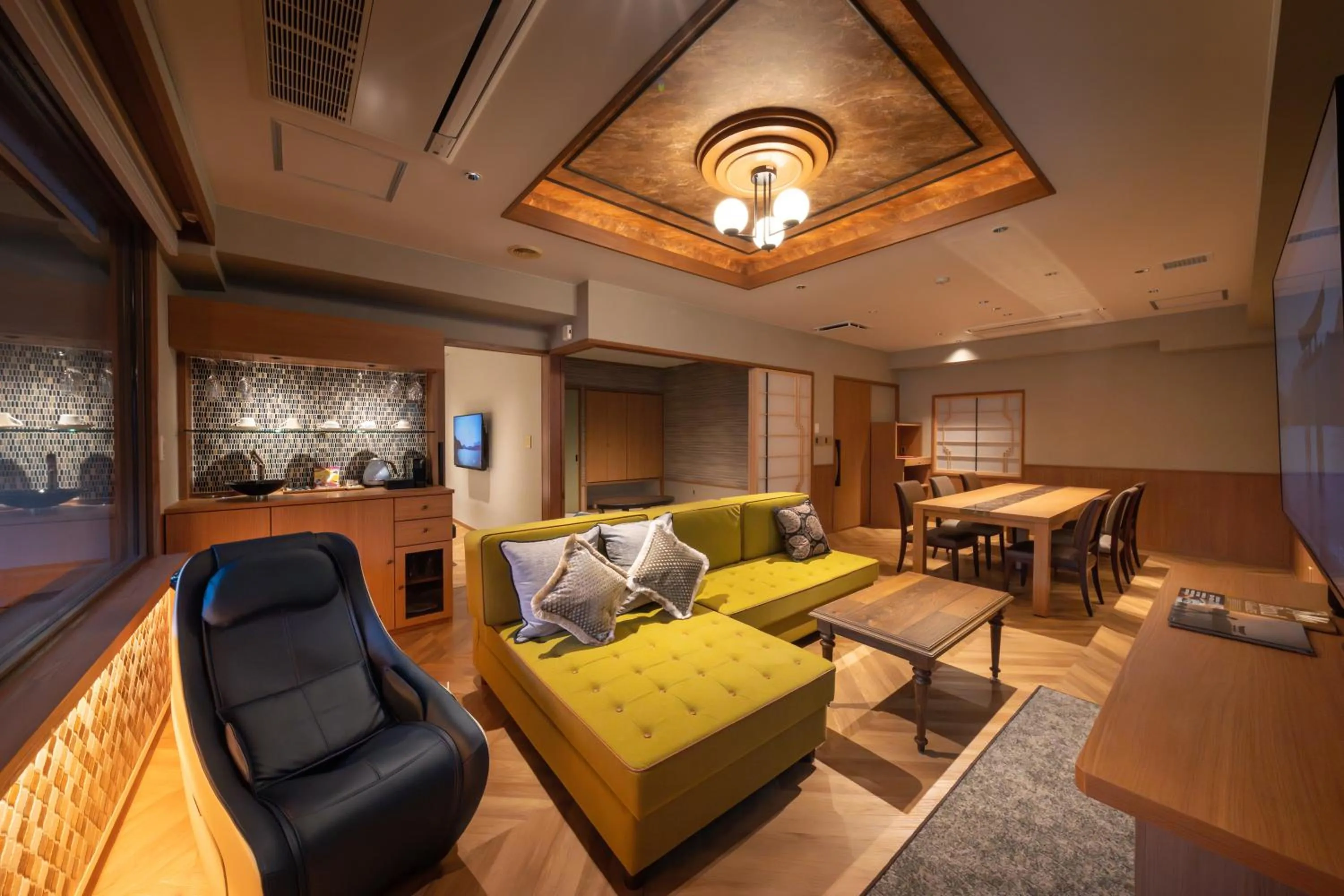 Photo of the whole room in Kinsuikan