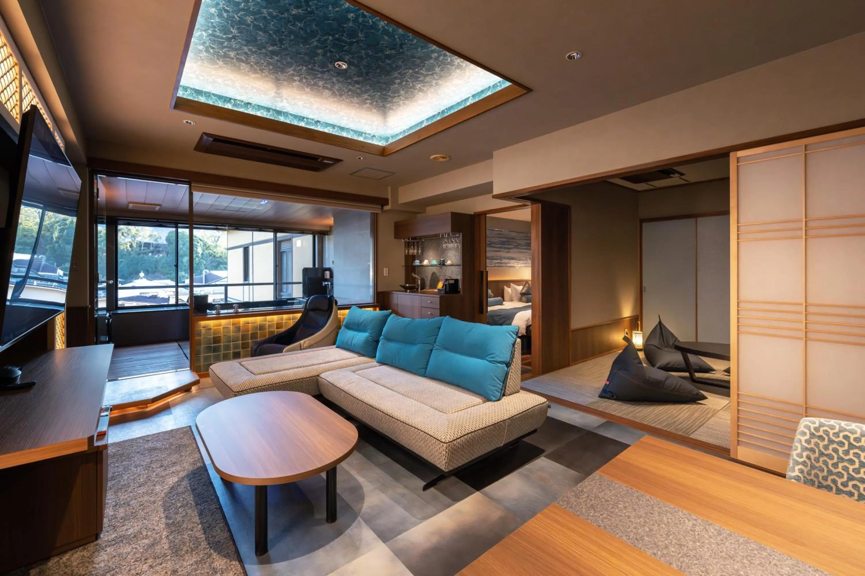 Photo of the whole room in Kinsuikan