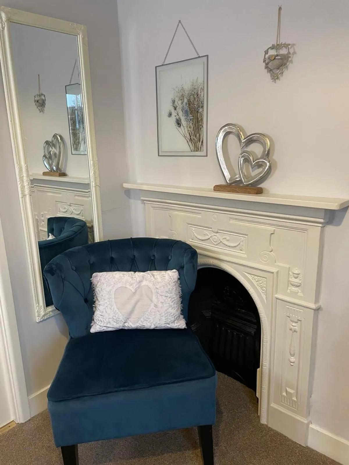 Seating area in The Spinney