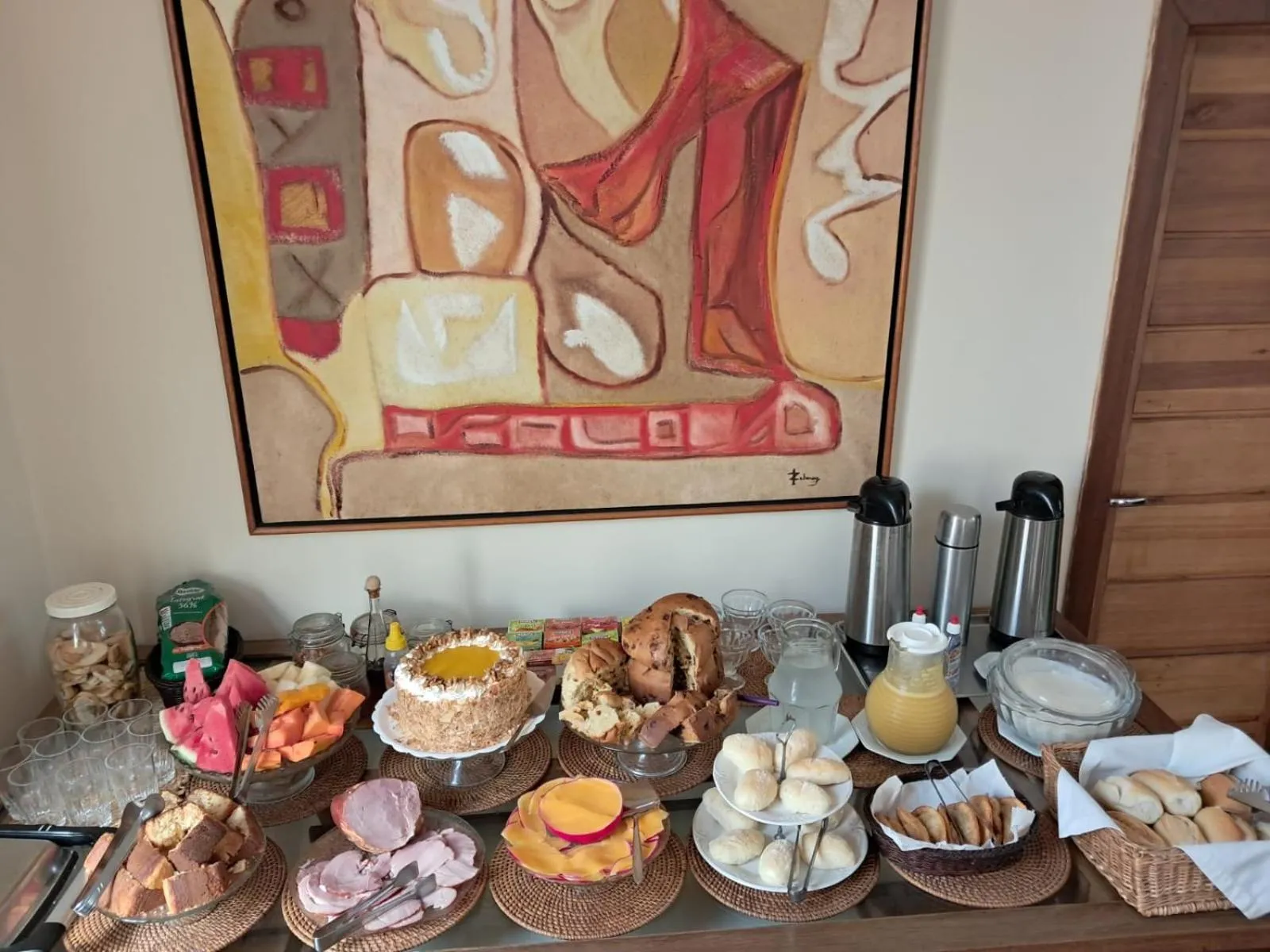 Breakfast in Hotel Pousada Acácia da Barra