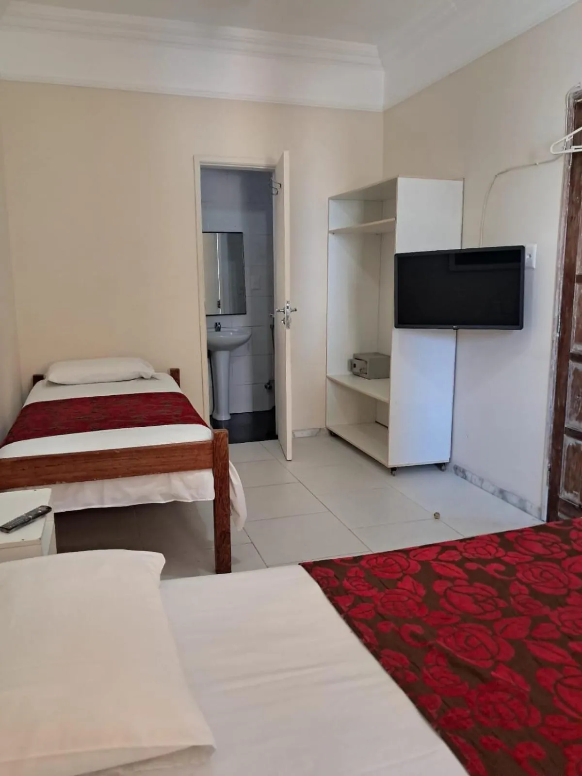 Bed in Hotel Pousada Acácia da Barra