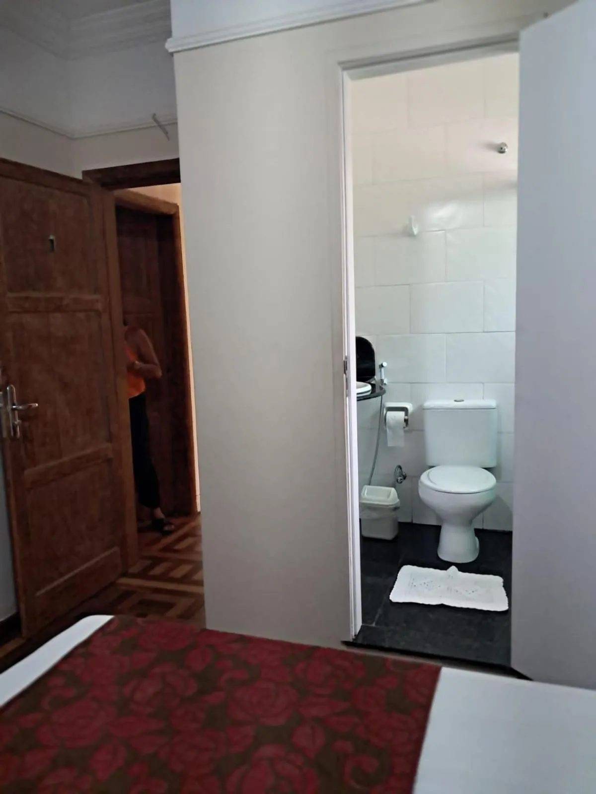 Toilet in Hotel Pousada Acácia da Barra