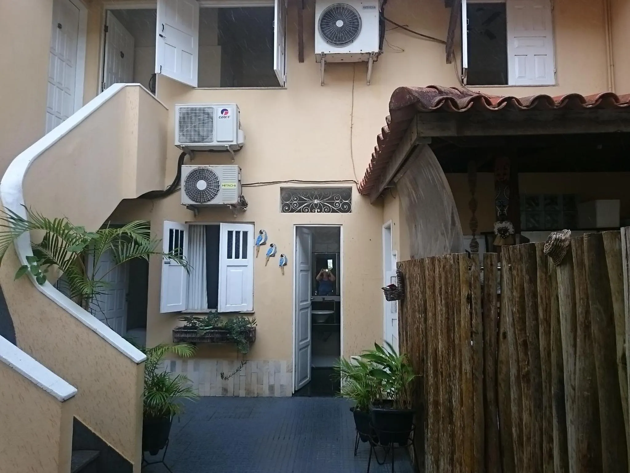Facade/entrance in Hotel Pousada Acácia da Barra