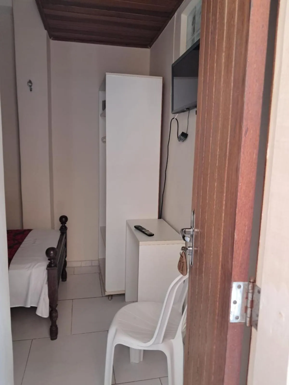 Bed in Hotel Pousada Acácia da Barra