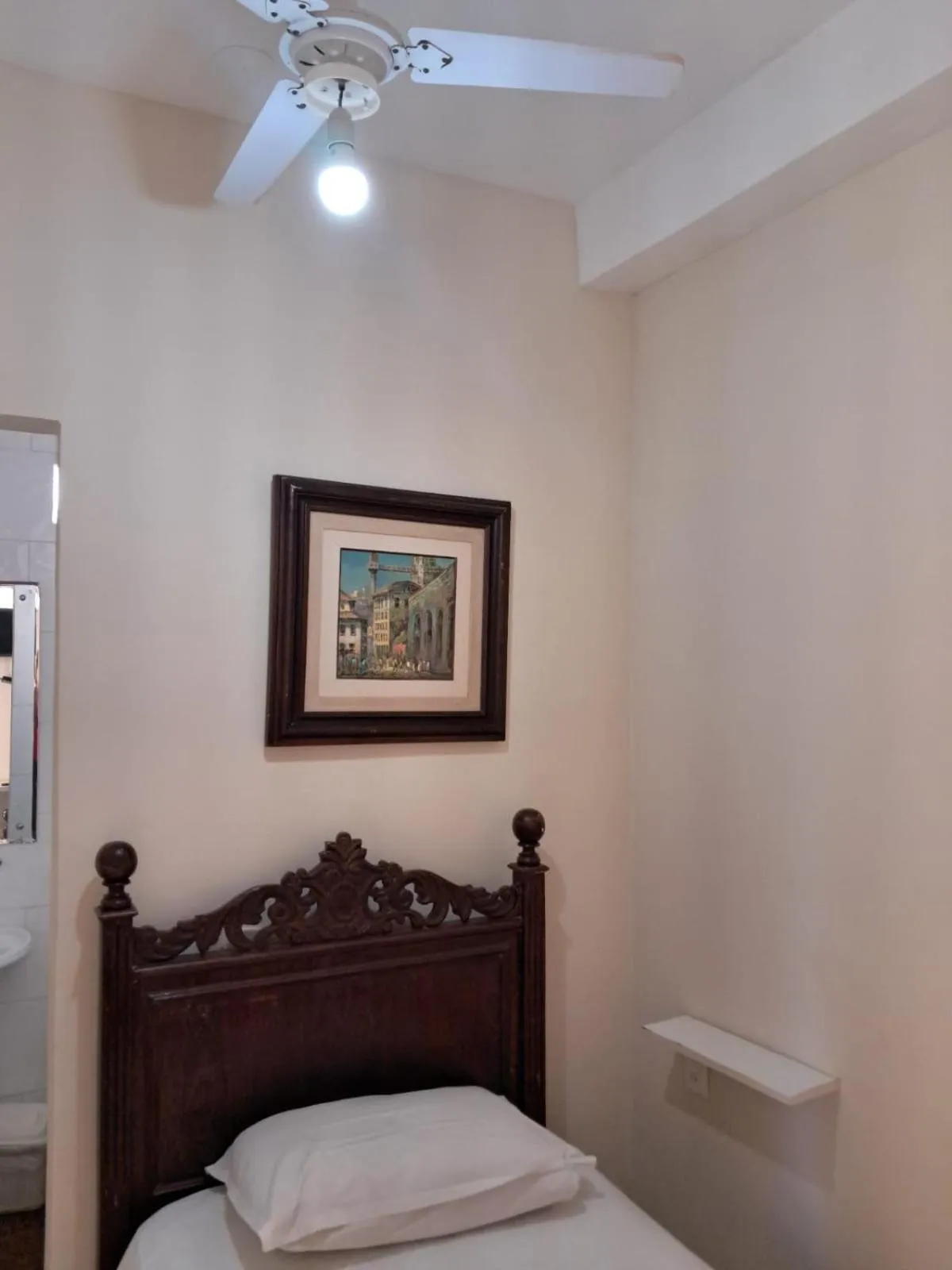 Bed in Hotel Pousada Acácia da Barra