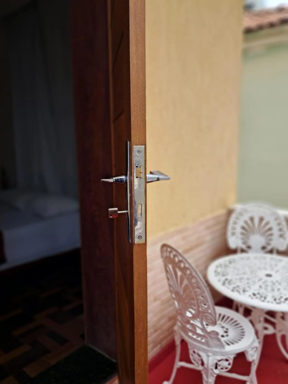 Balcony/Terrace in Hotel Pousada Acácia da Barra
