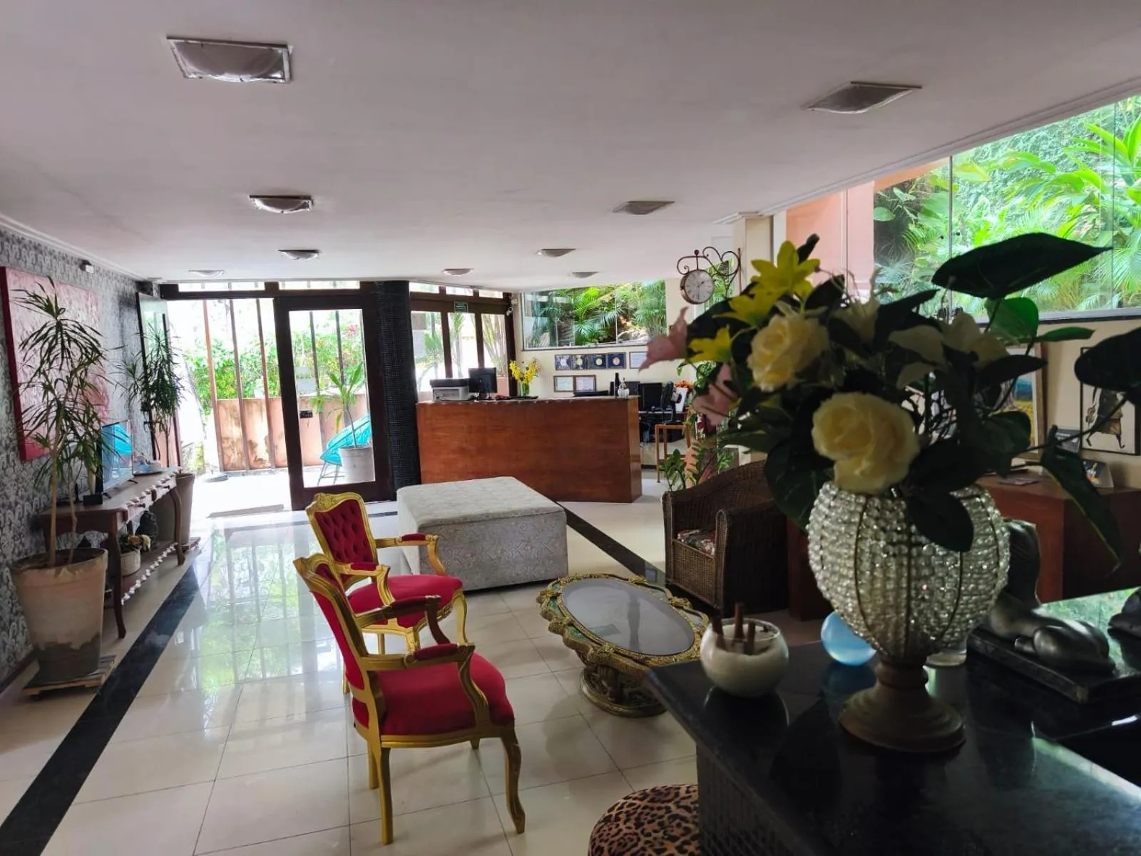 Seating area in Hotel Charme Fonte do Boi