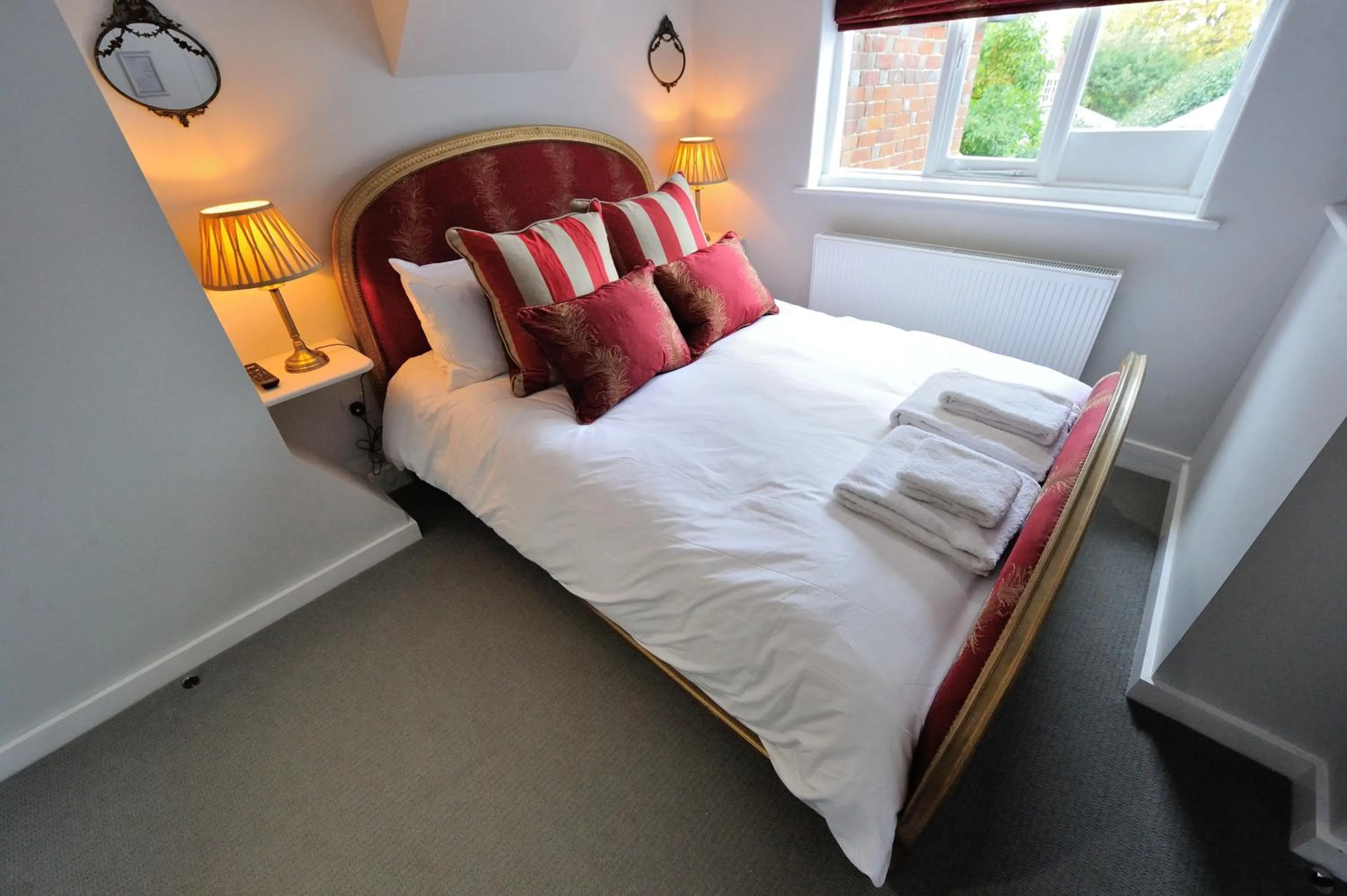 Decorative detail, Bed in The Dog At Wingham