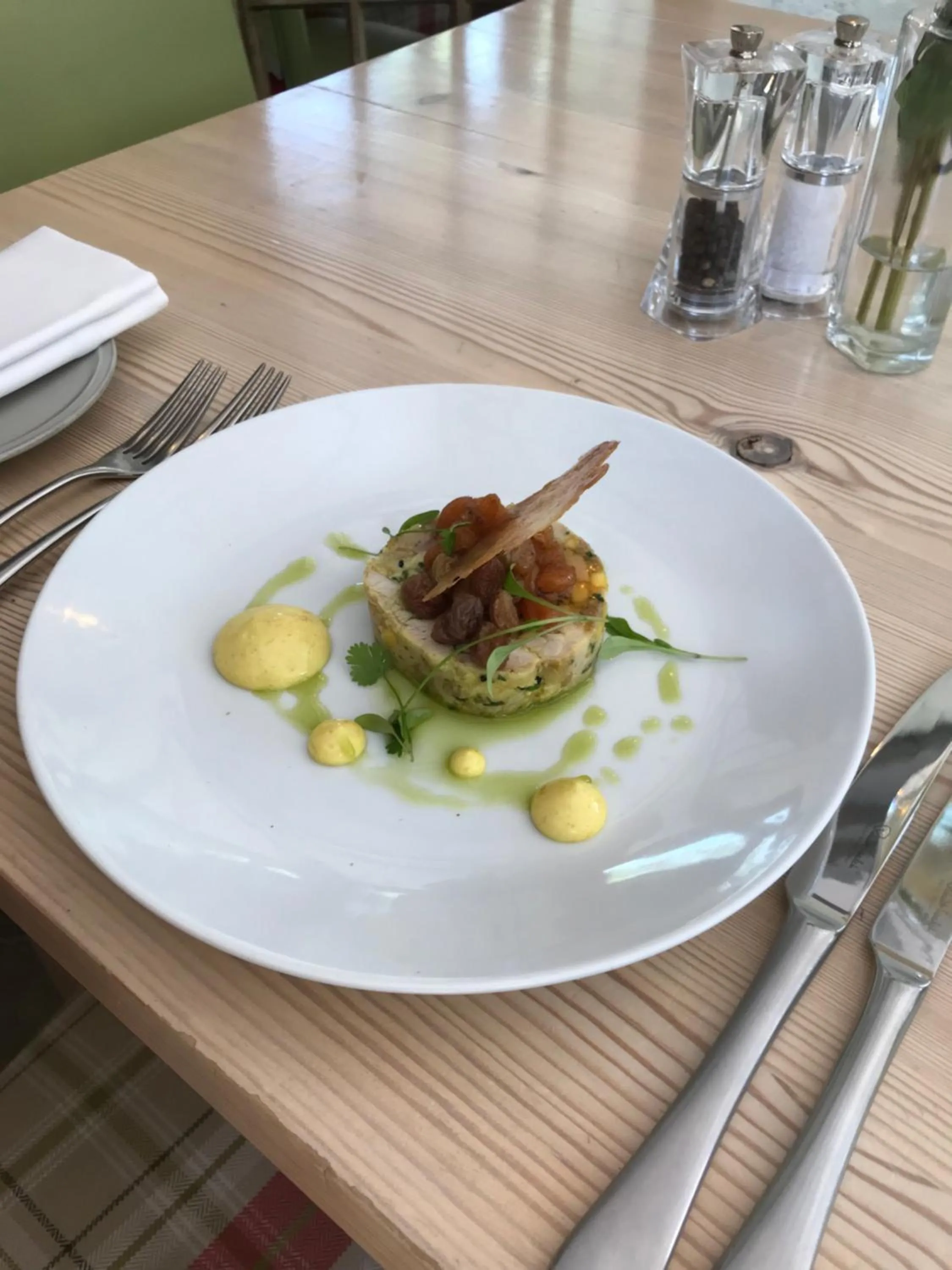 Lunch in The Dog At Wingham