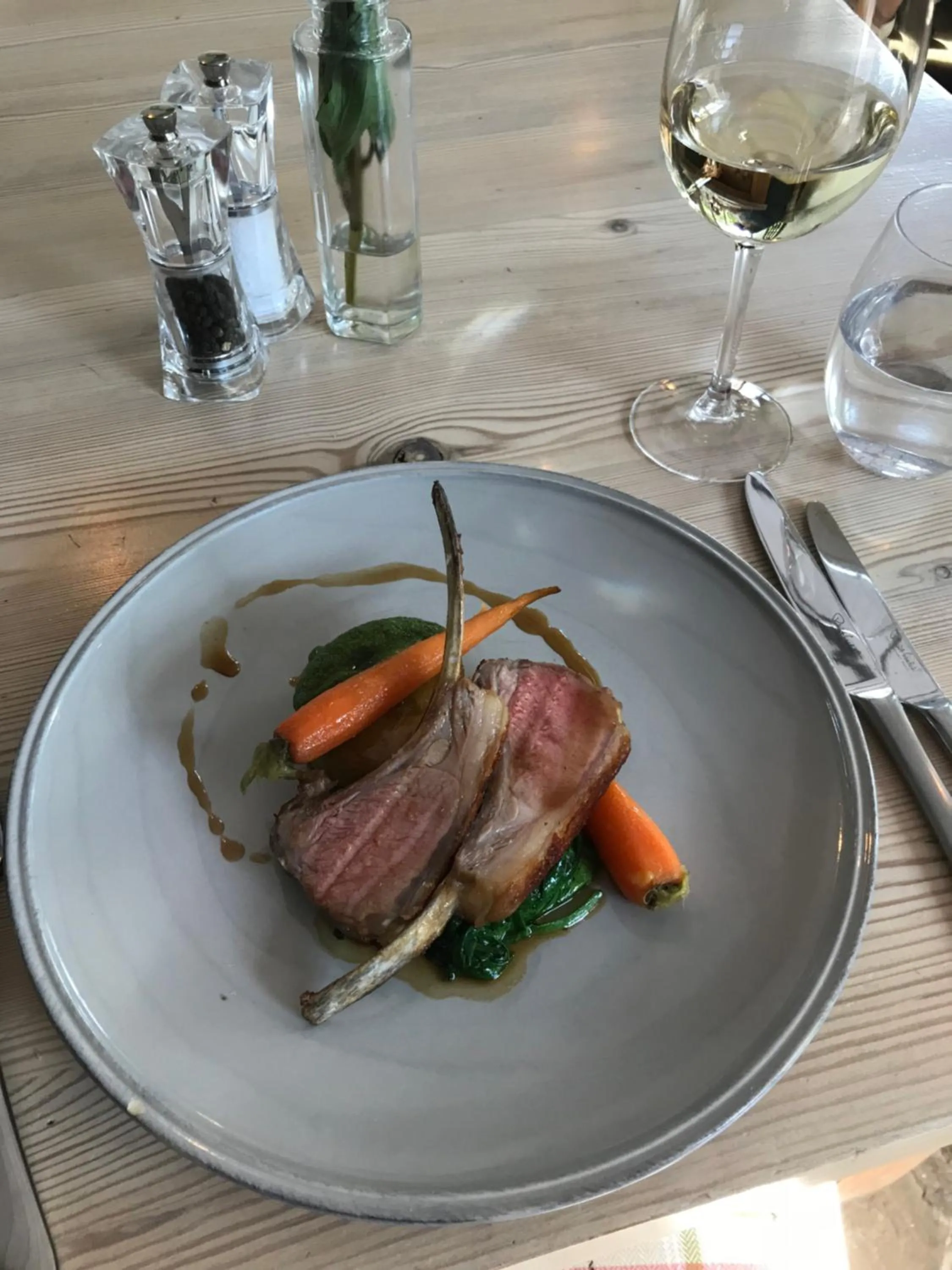 Lunch in The Dog At Wingham