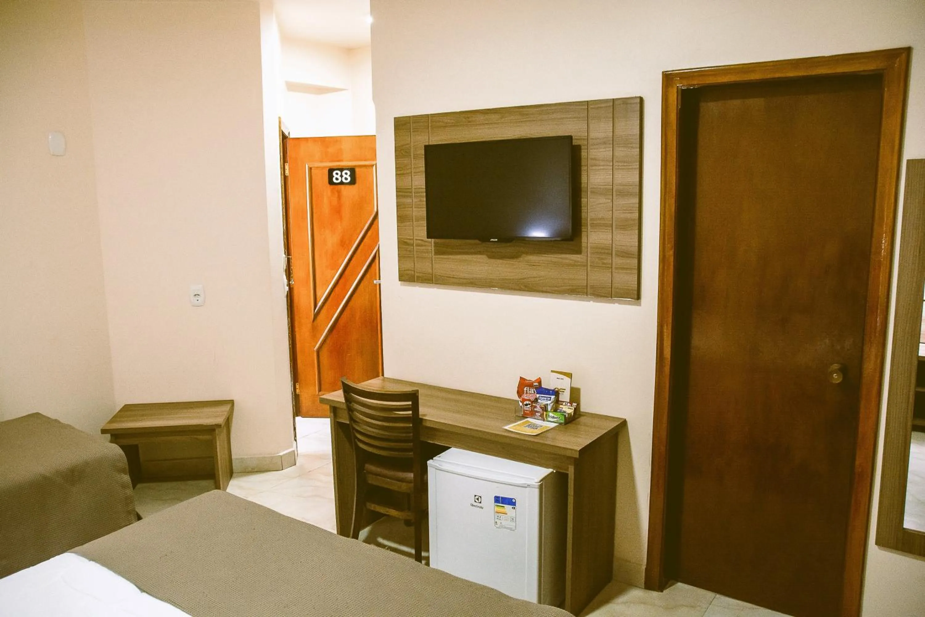 Bedroom, Bed in Fenix Hotel Pouso Alegre