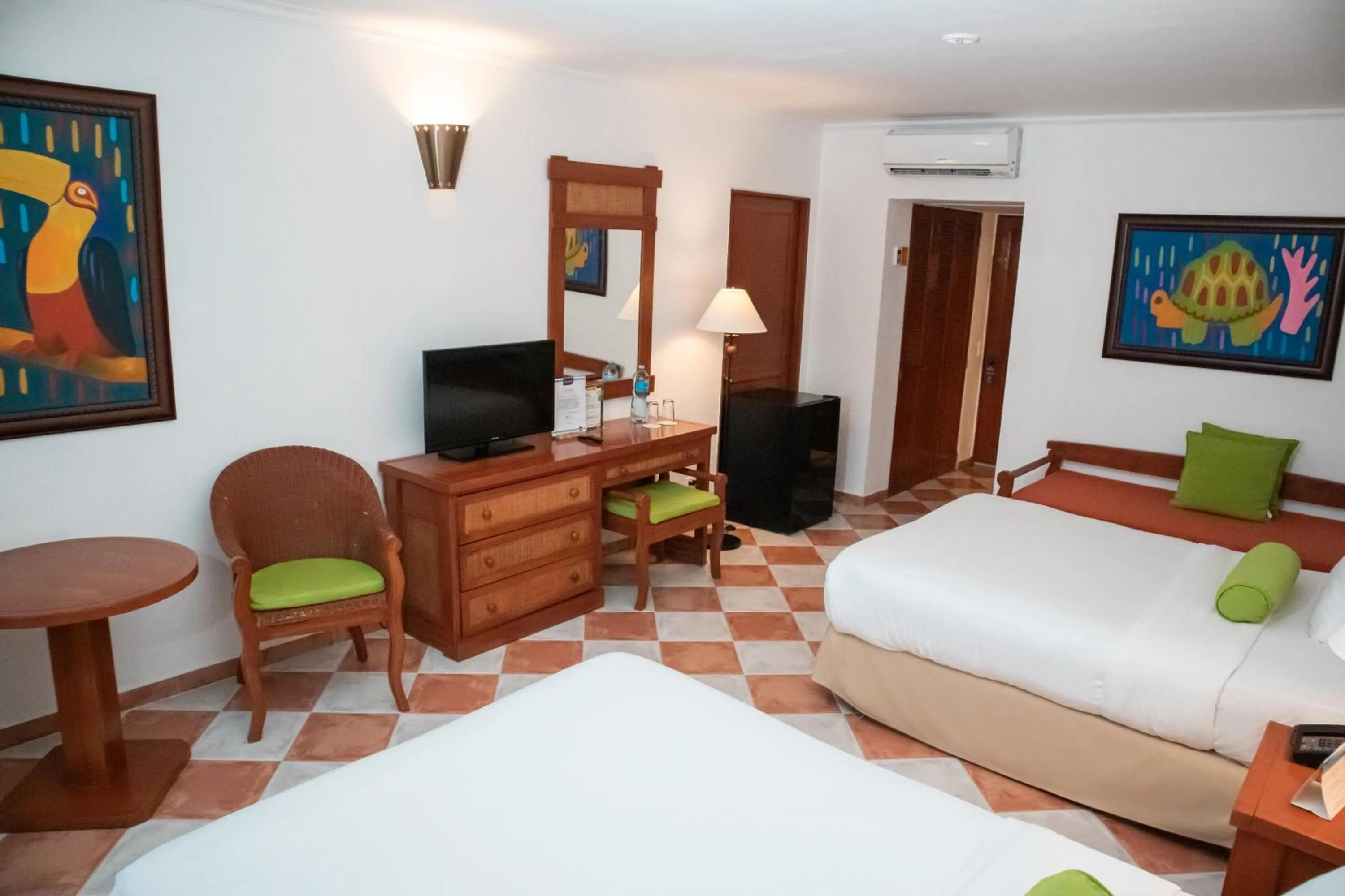 Bed in Grand Decameron Panama, A Trademark All Inclusive Resort