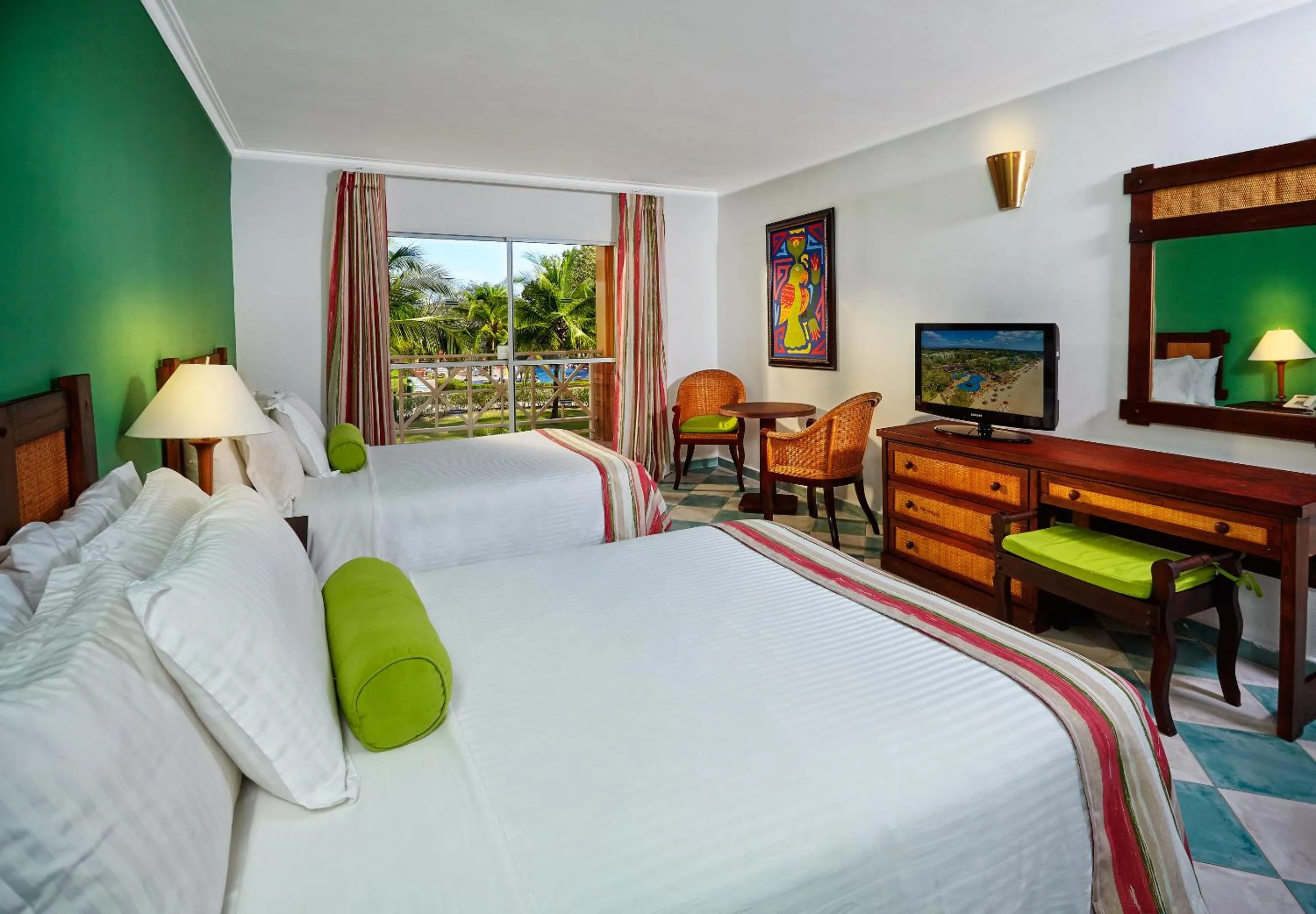 Bed in Grand Decameron Panama, A Trademark All Inclusive Resort