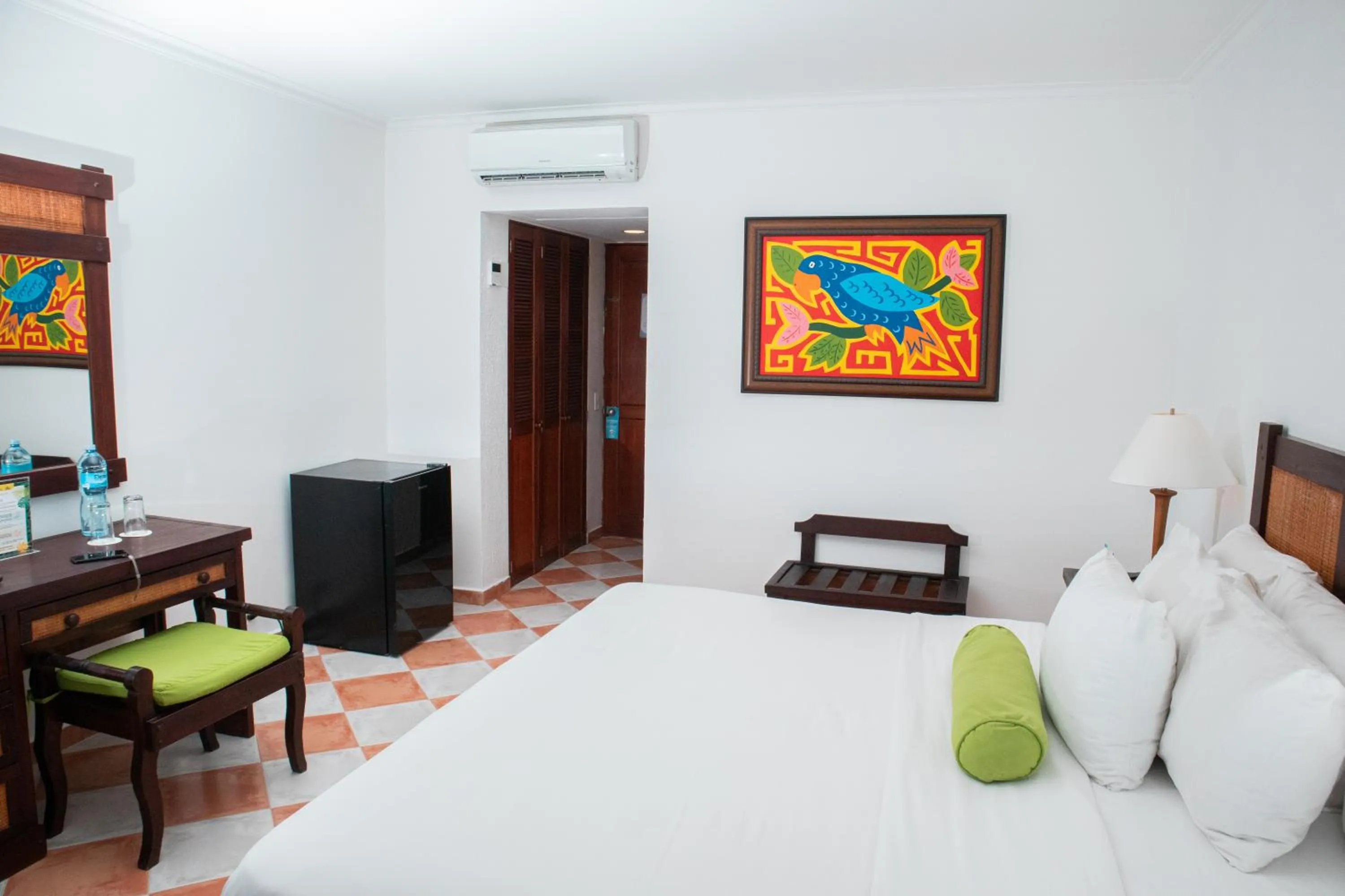 View (from property/room), Bed in Grand Decameron Panama, A Trademark All Inclusive Resort