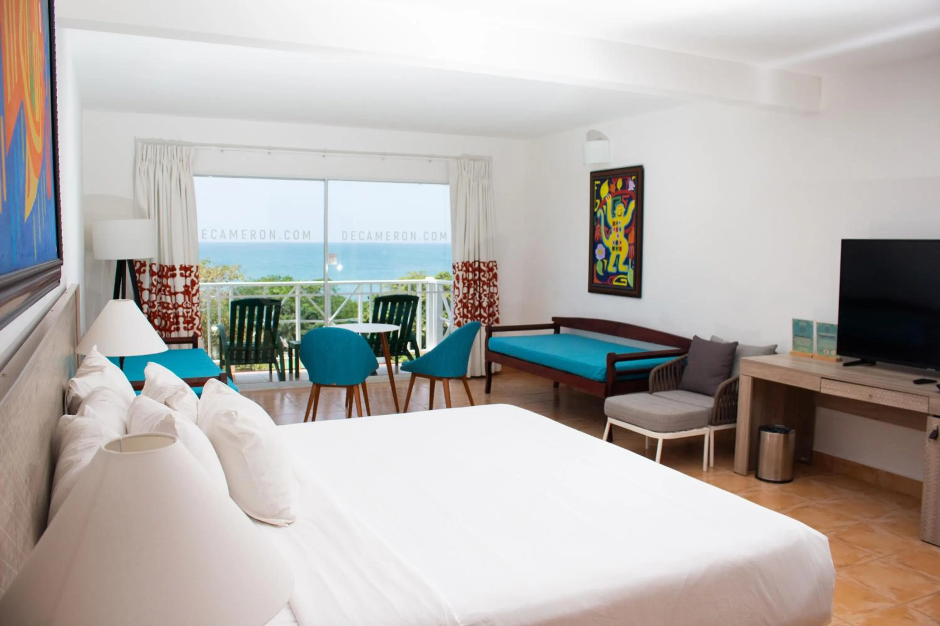 Bed in Grand Decameron Panama, A Trademark All Inclusive Resort