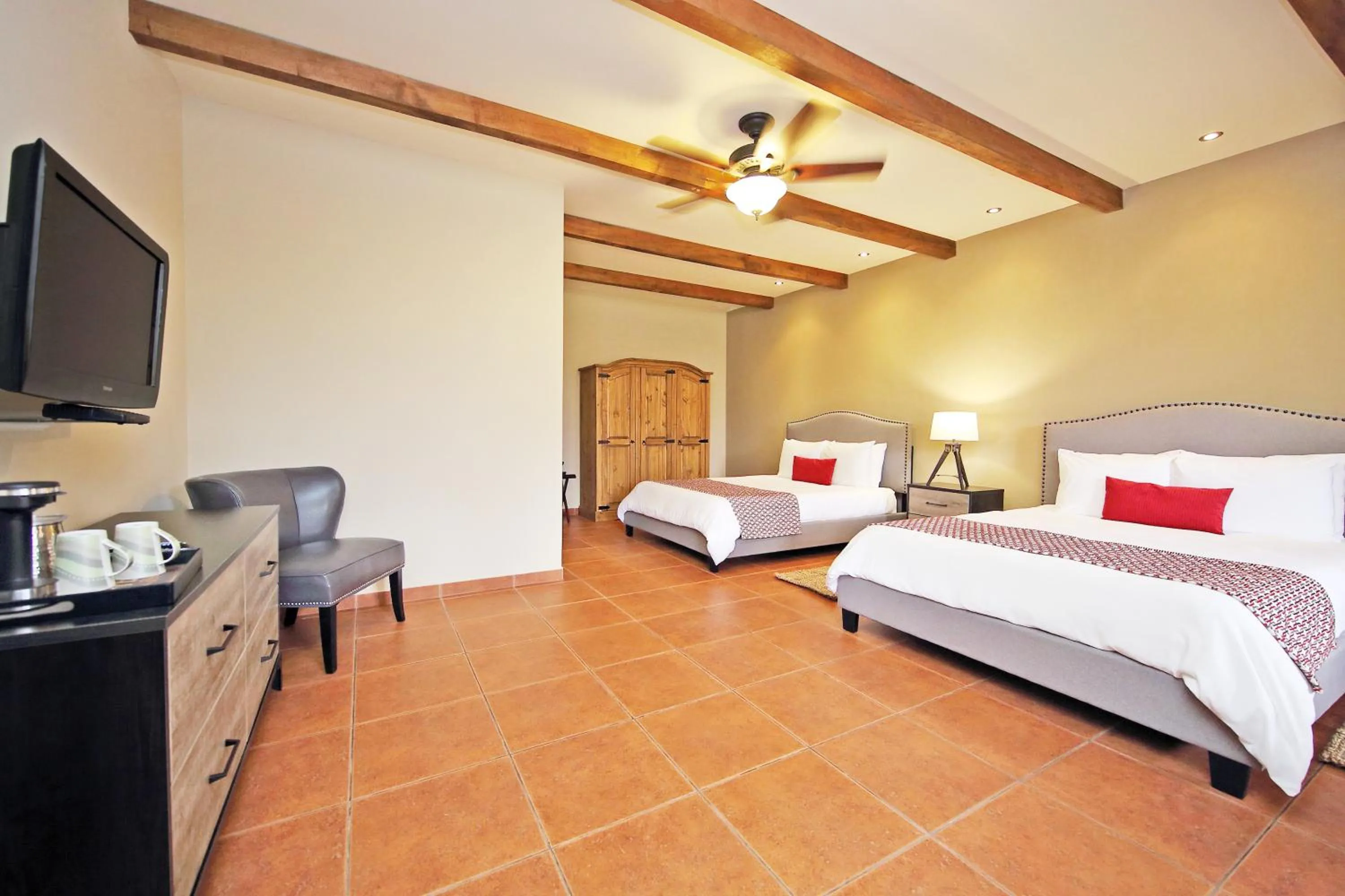 Bed in Los Establos Boutique Resort - All Inclusive