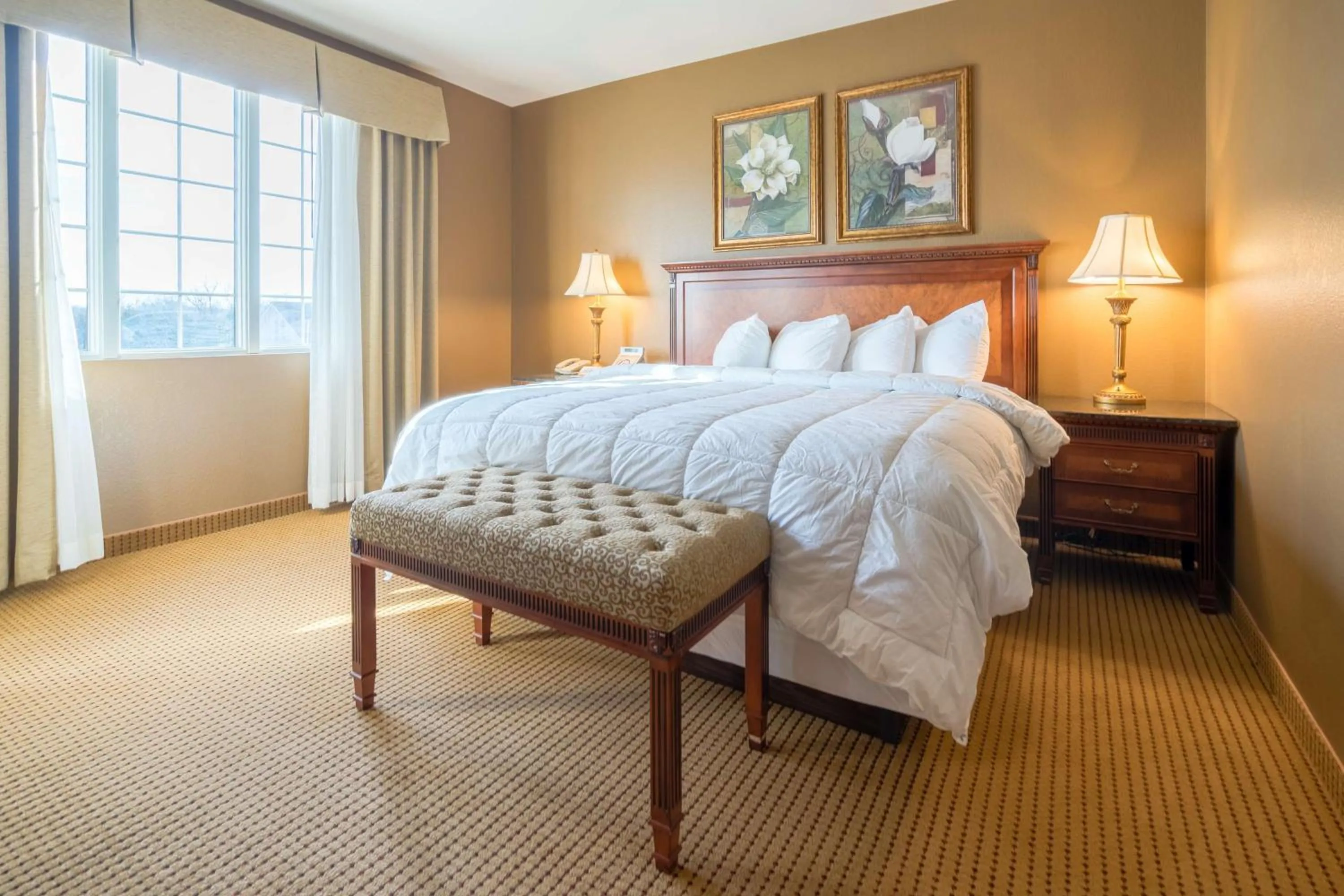 Photo of the whole room, Bed in The Wildwood Hotel