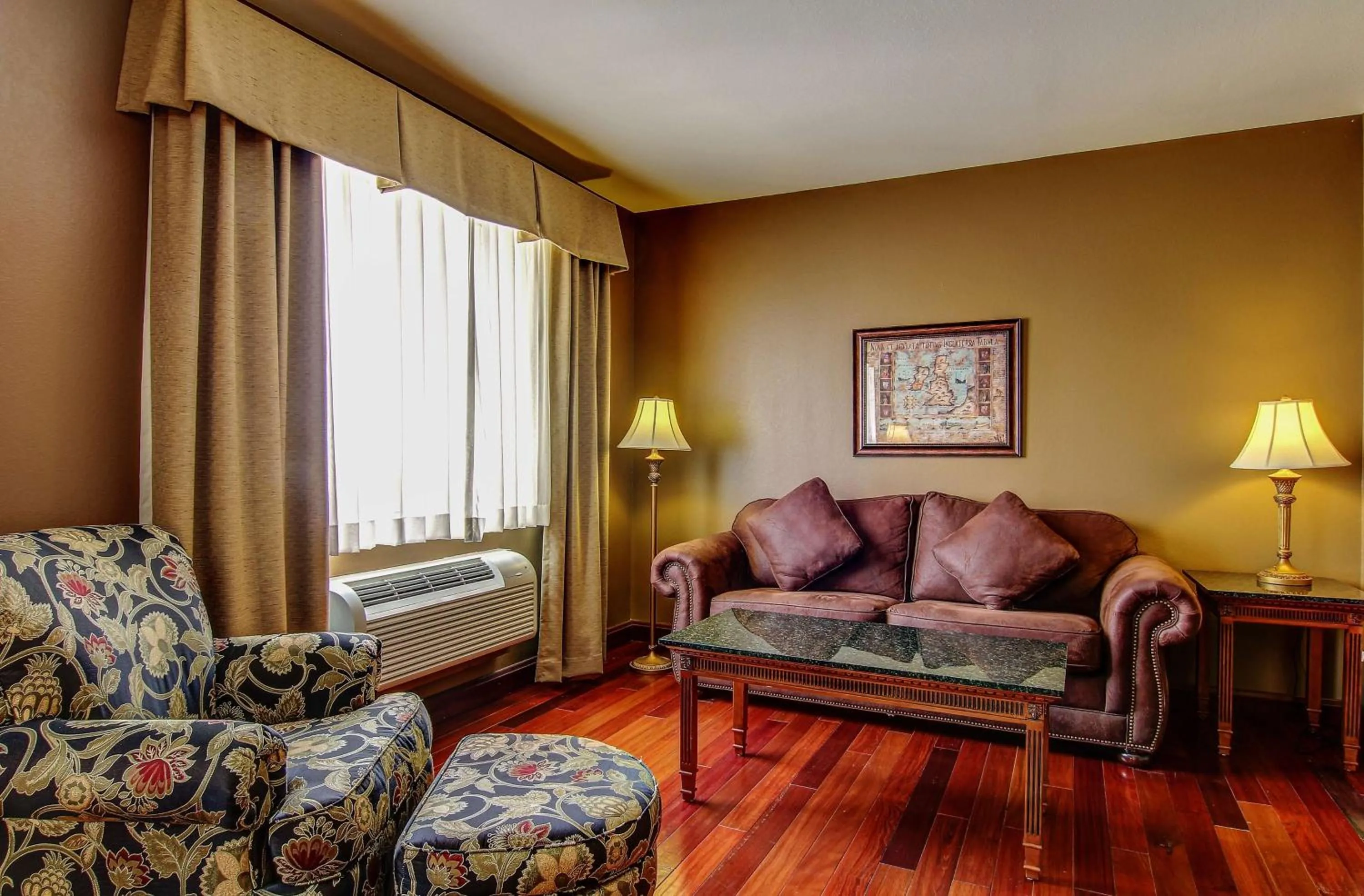 Seating area in The Wildwood Hotel